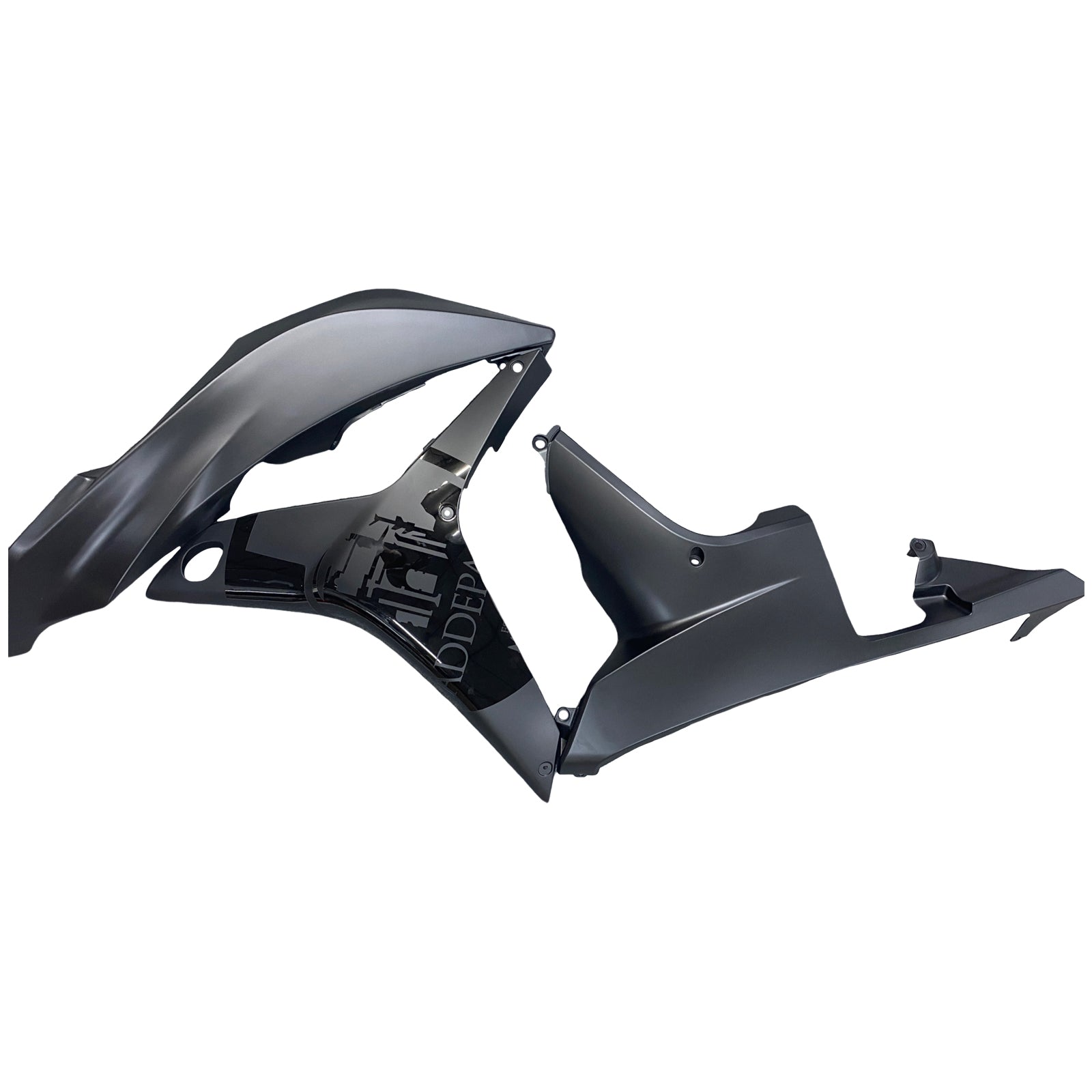 2007-2008 CBR600RR negro carenado de carrocería ABS plástico moldeado por inyección conjunto Venta caliente genérico