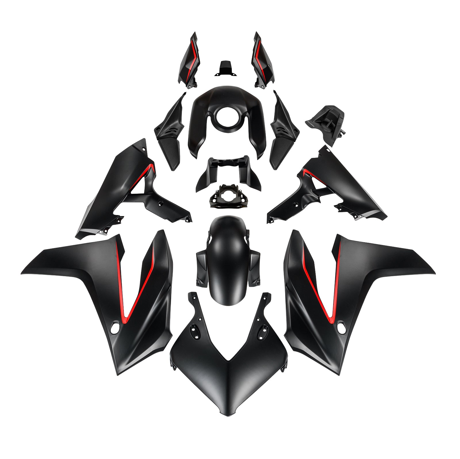 Kit de carenado de carrocería de plástico ABS de inyección para Honda CBR650R 2024-2025