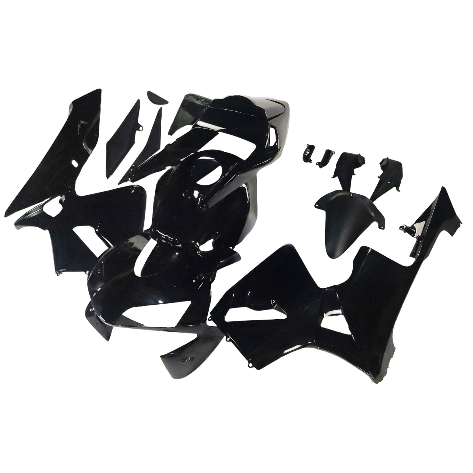 2003-2004 Honda CBr 600 RR Black Honda Racing Firingings Generic
