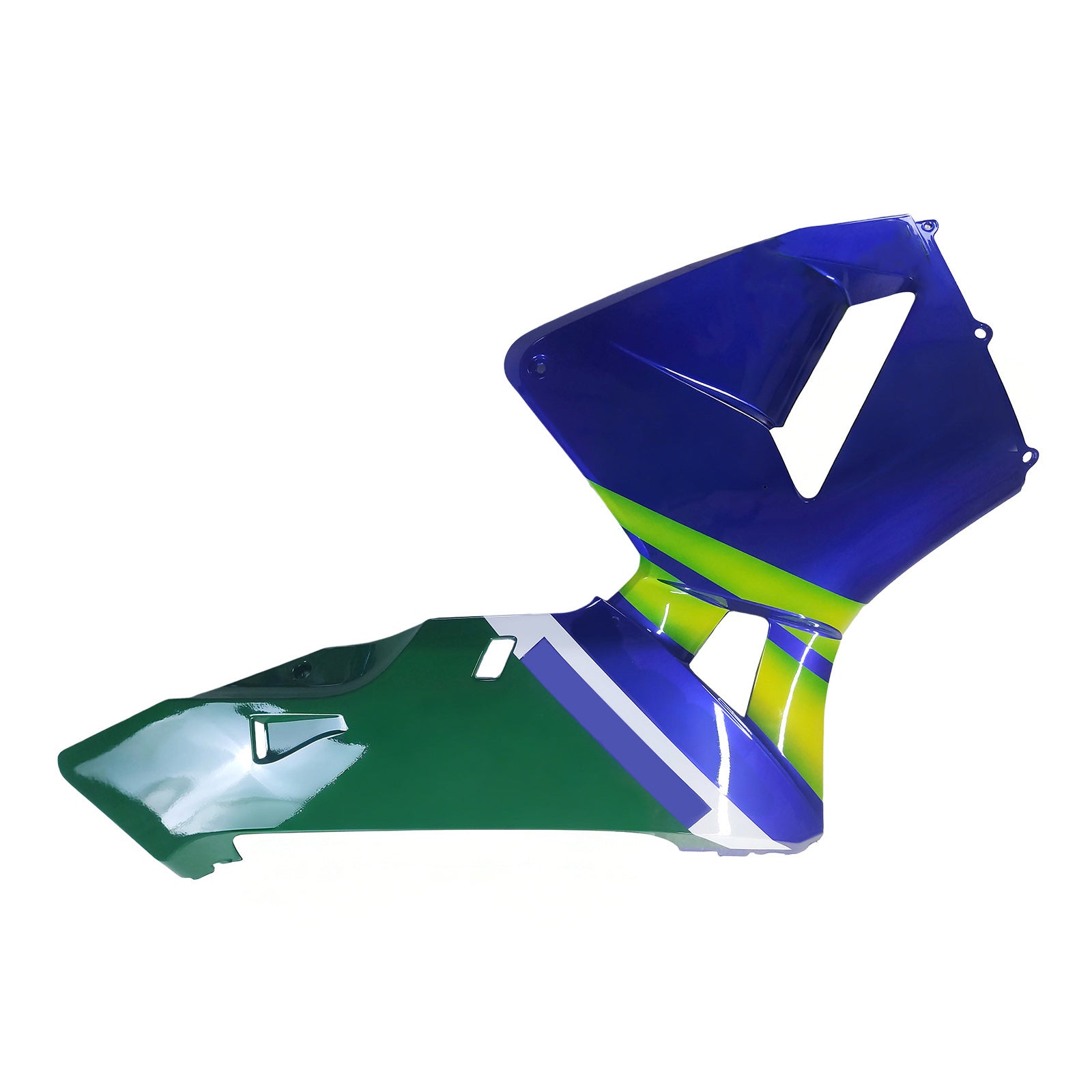 Honda CBR 600 RR, rok výroby 2003-2004, modrá & Zelené Movistar Racing Fairings Generic
