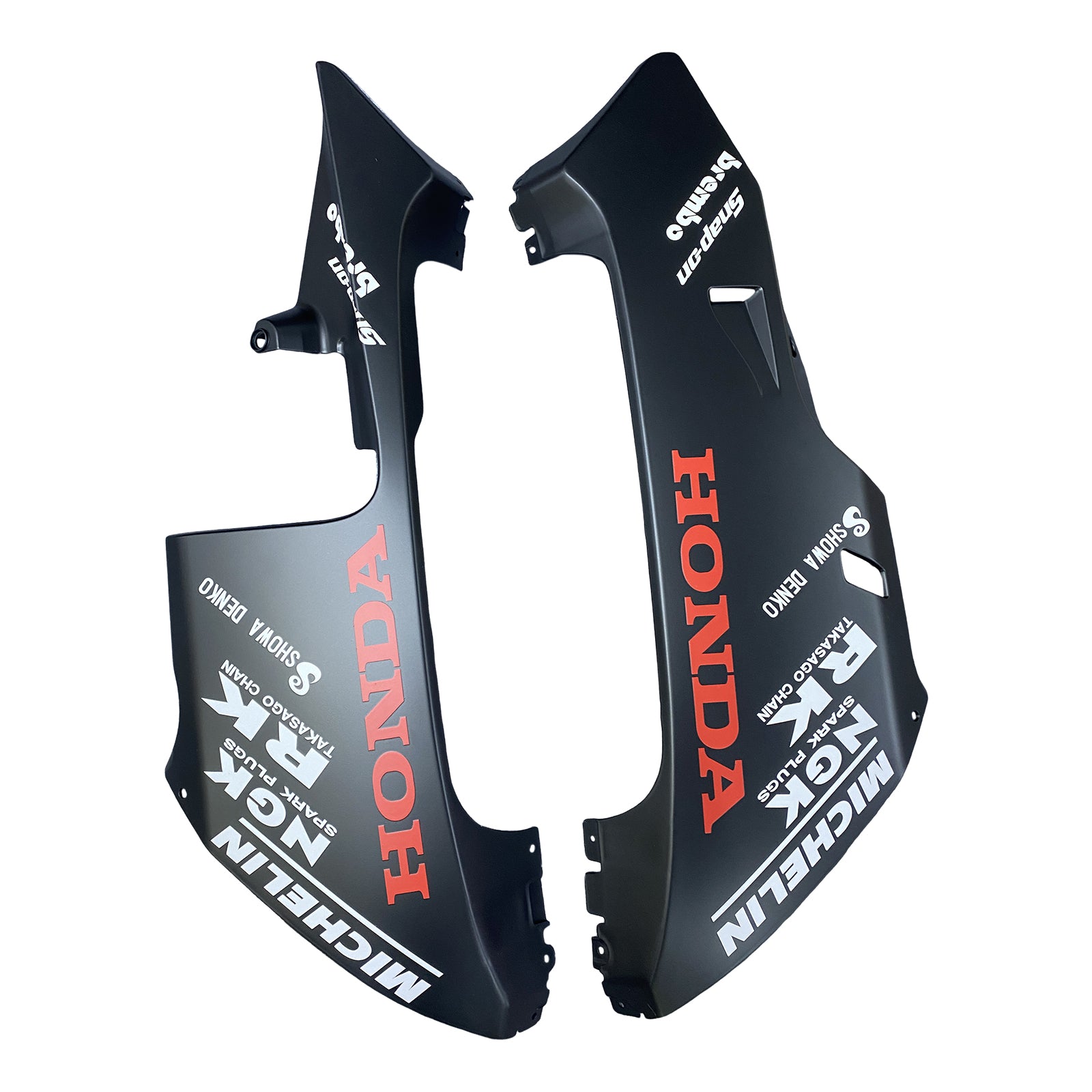 2003-2004 HONDA CBR 600 RR BLAT BLACT Valentino Rossi Moto Racing Fairings Genérico