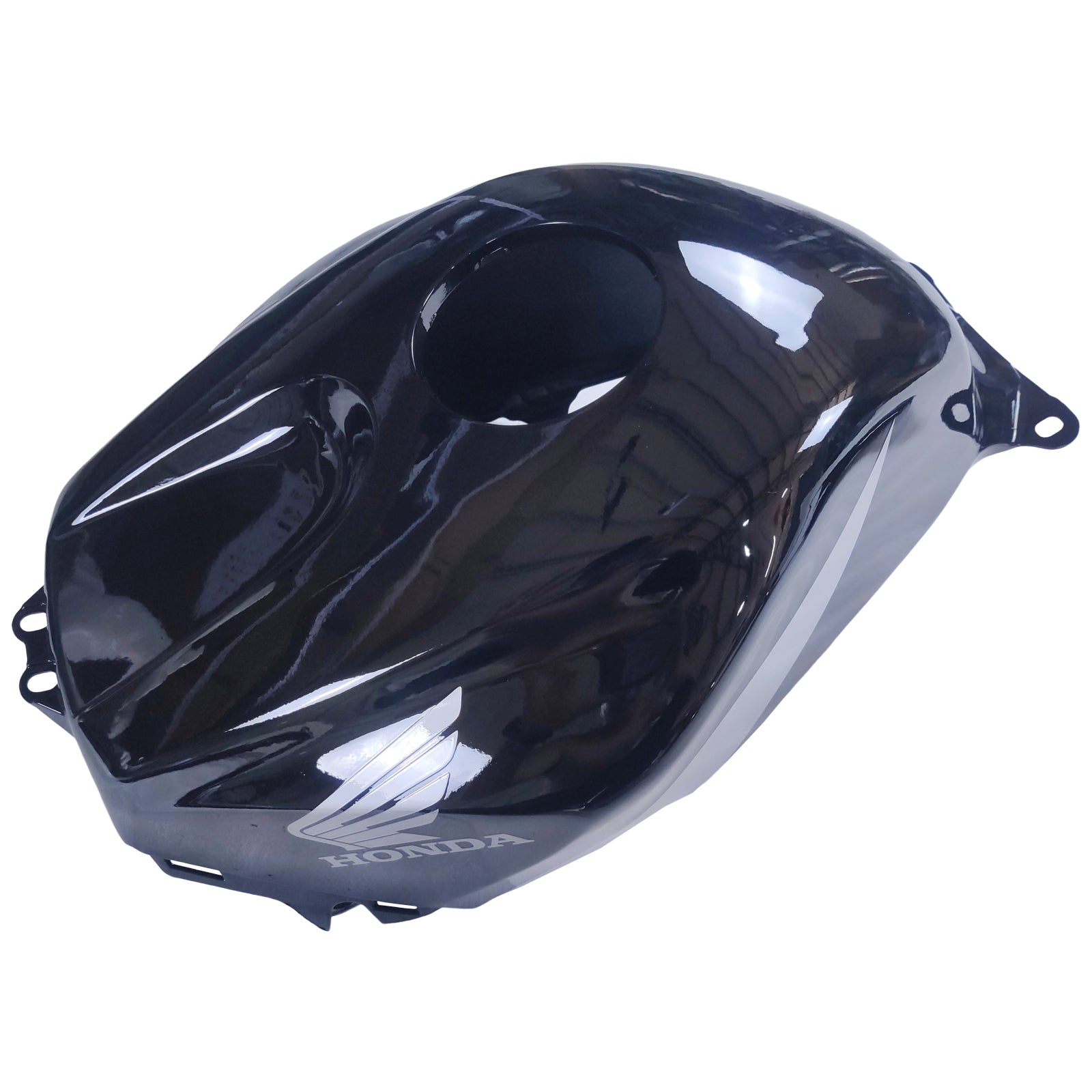 Carenagens 2003-2004 Honda CBR 600 RR Pretas & Silver CBR Racing Genérico