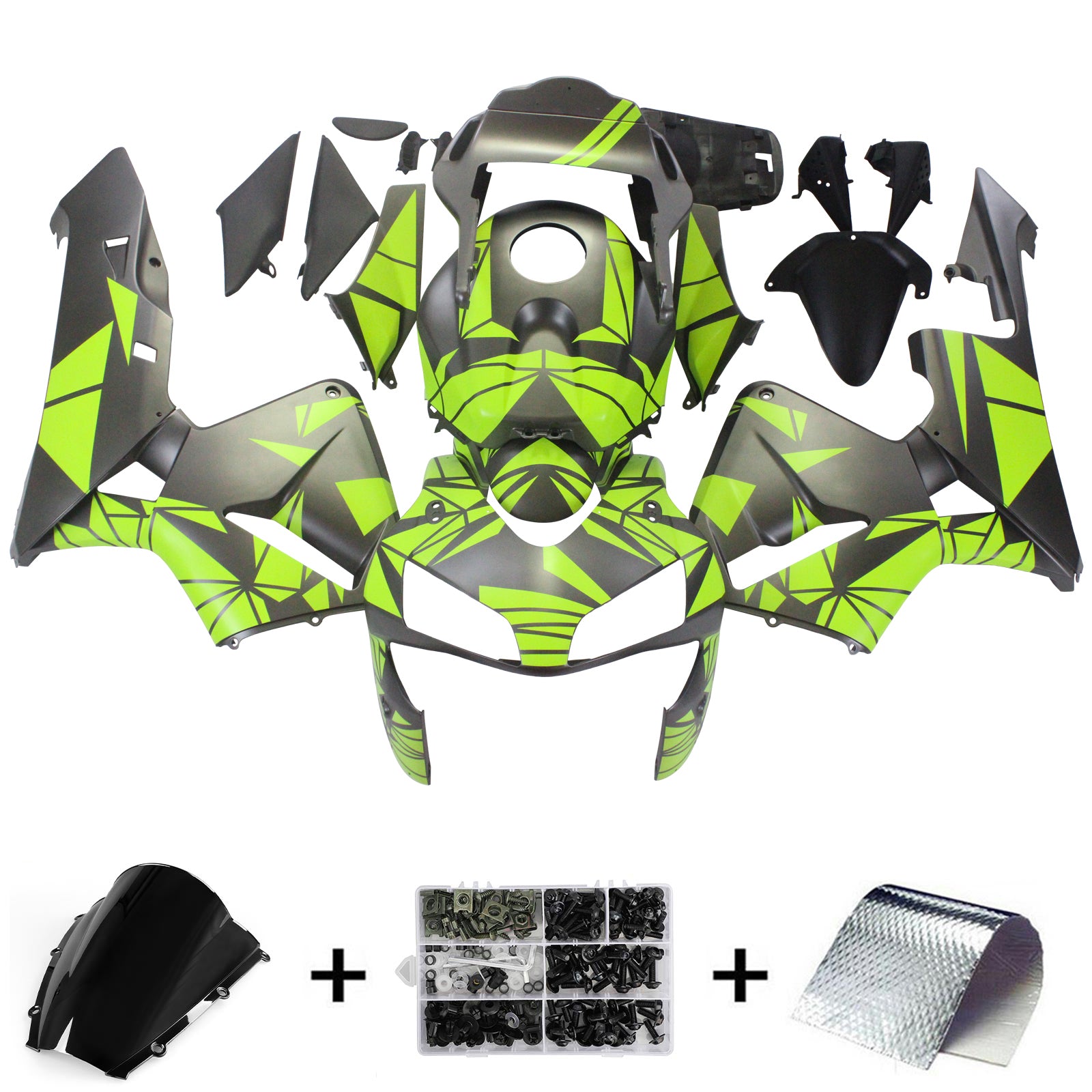 2003-2004 Honda CBR600RR F5 FAIRING KIT BODEWORD PLASTU ABS