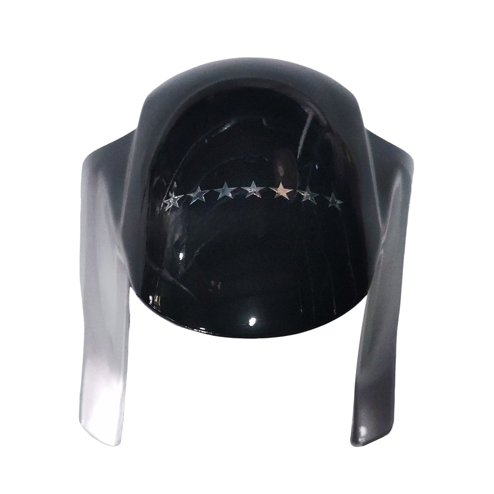 Honda CBR 600 RR negra 2005-2006 & Carenados Silver SevenStars Racing genéricos