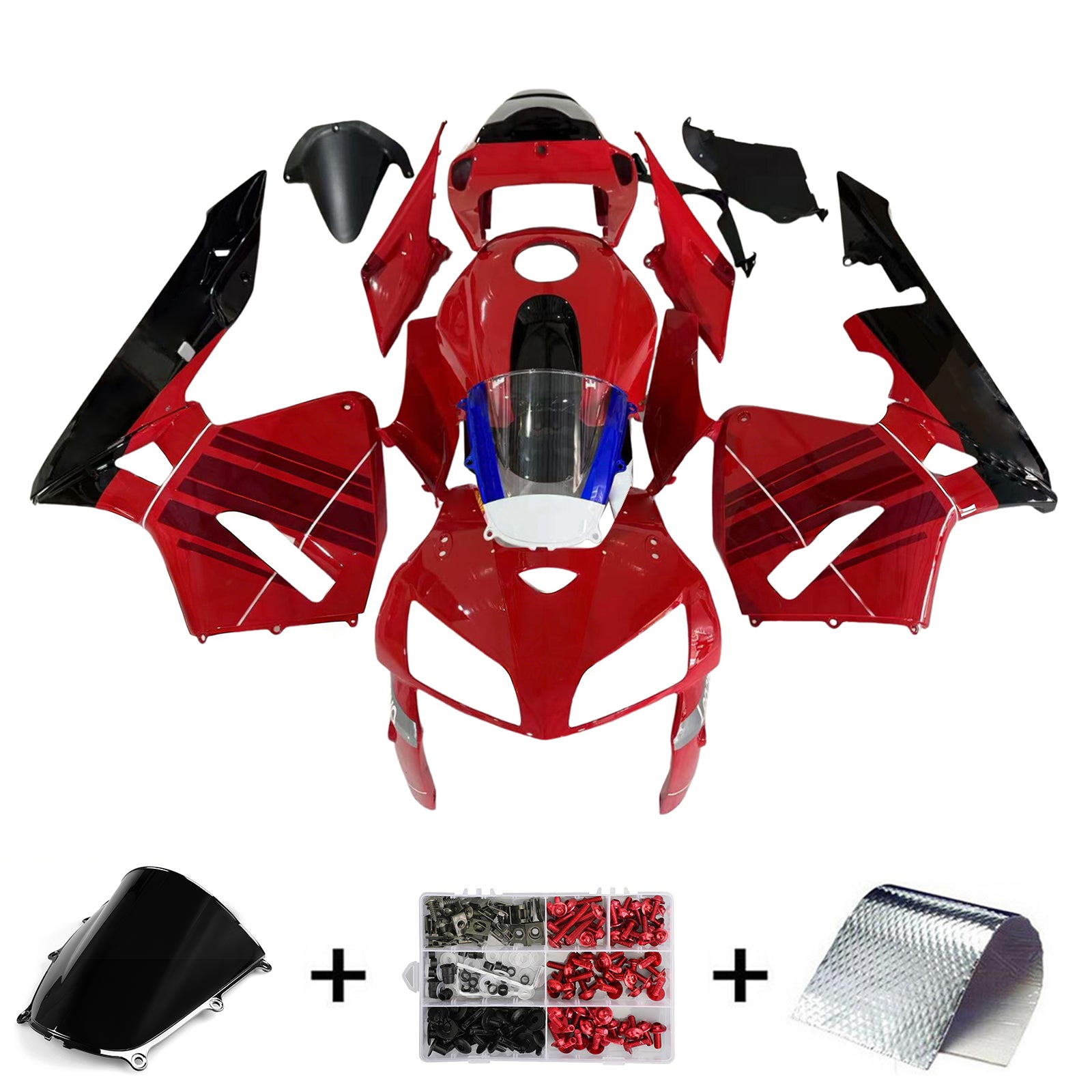 2005-2006 Honda CBR600RR F5 kuipset carrosserie kunststof ABS