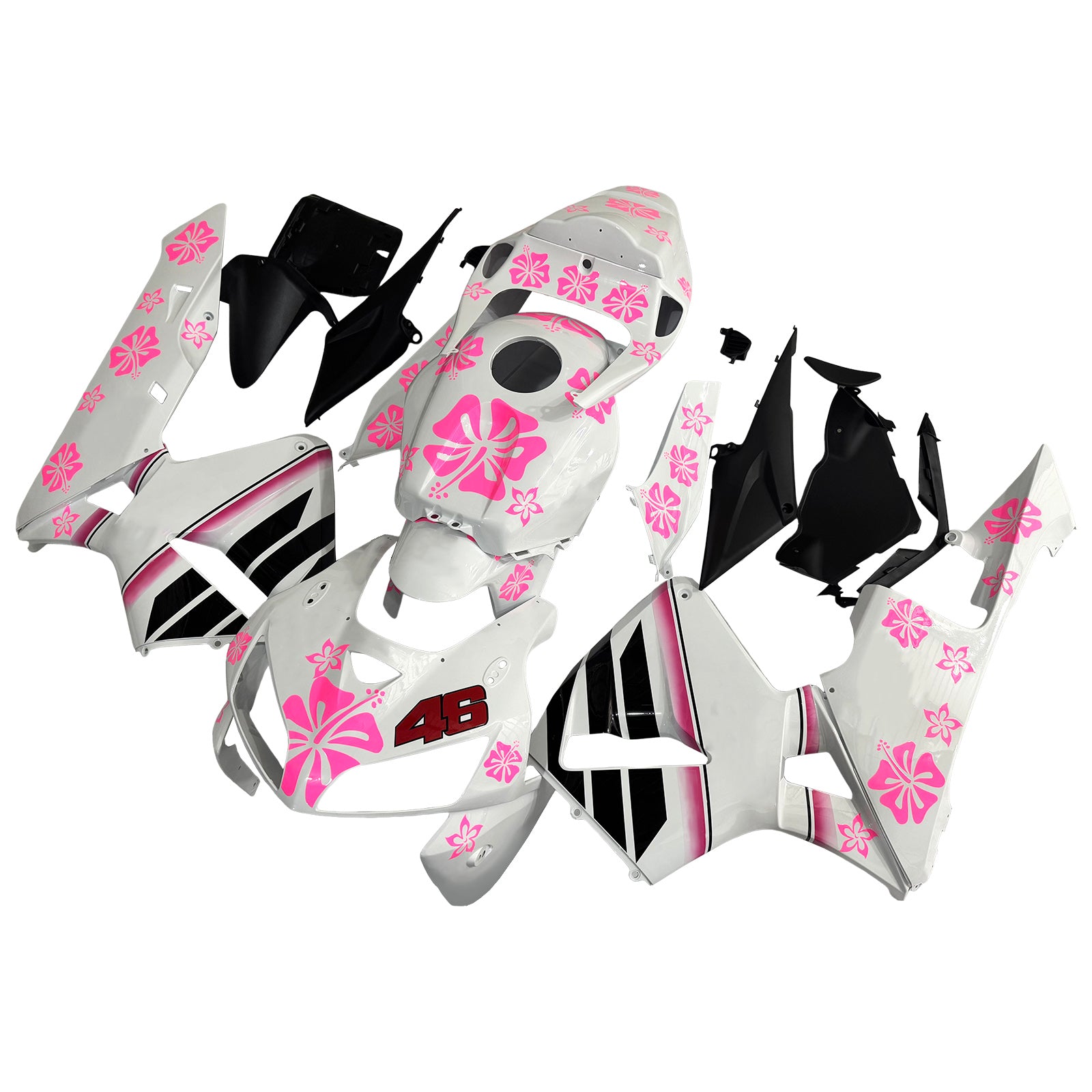 2005-2006 Honda CBR600RR F5 Kit de carénage carrosserie plastique ABS