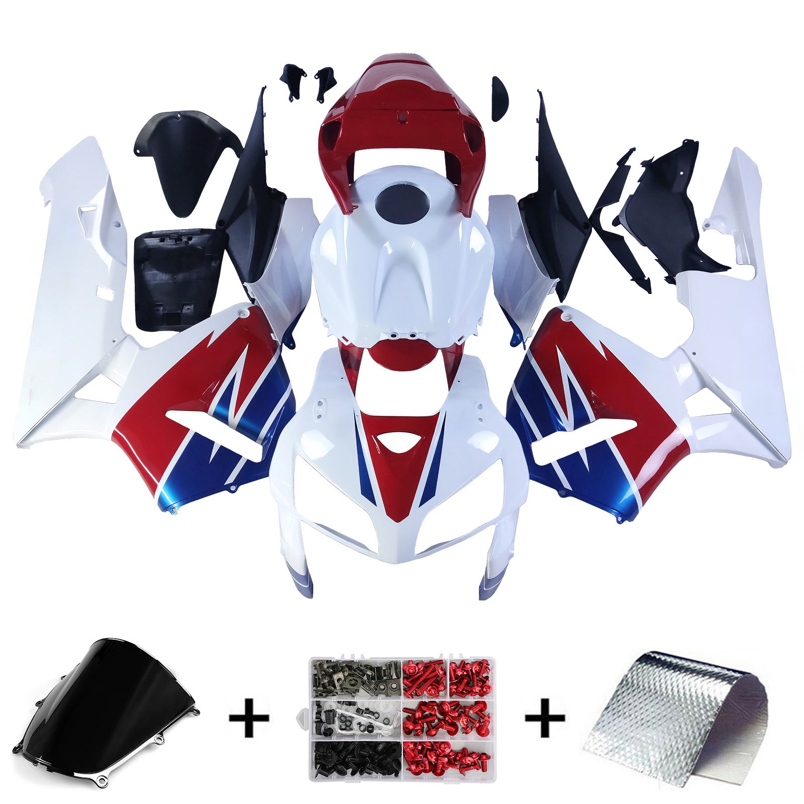 2005-2006 Honda CBR600RR F5 kuipset carrosserie kunststof ABS