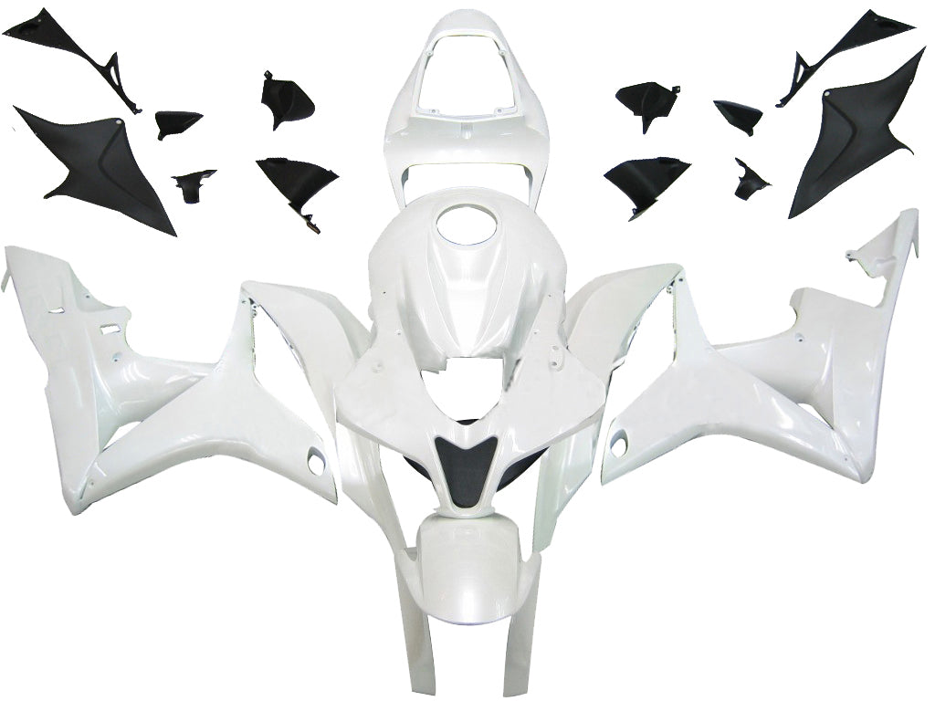 2007-2008 HONDA CBR600 FAIRAÇÃO WHITE KIT