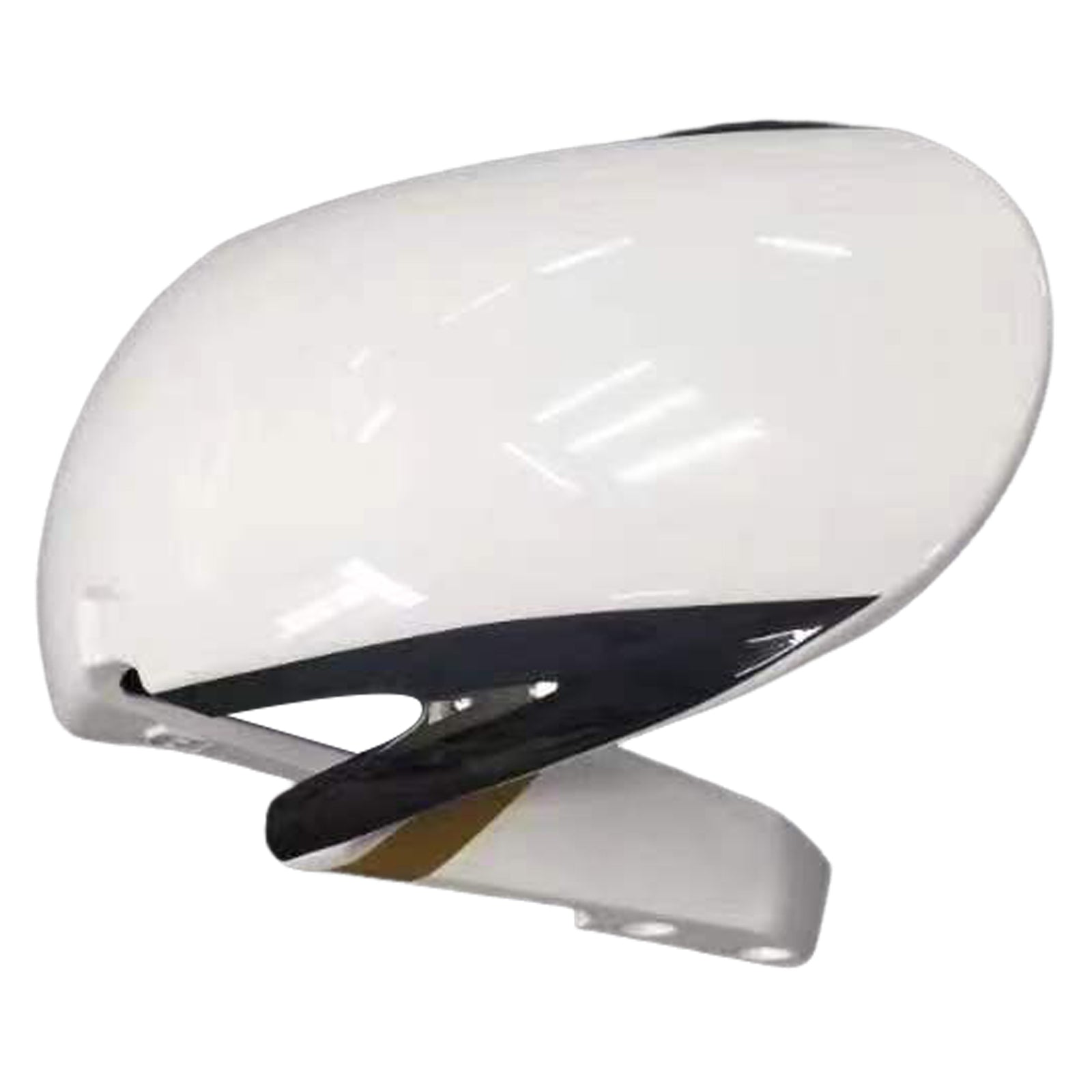 Honda CBR 600 RR Blanche 2007-2008 & Carénages Playboy Racing noirs génériques