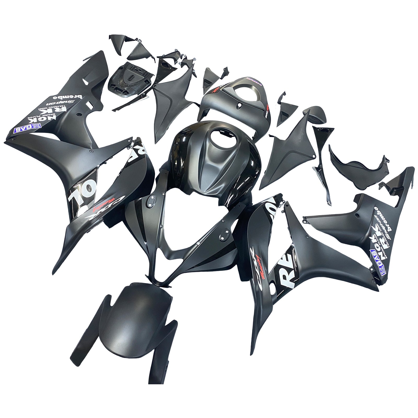 2007-2008 Honda CBR600RR F5 Kit de carénage Kit de carrosserie Plastique Abs