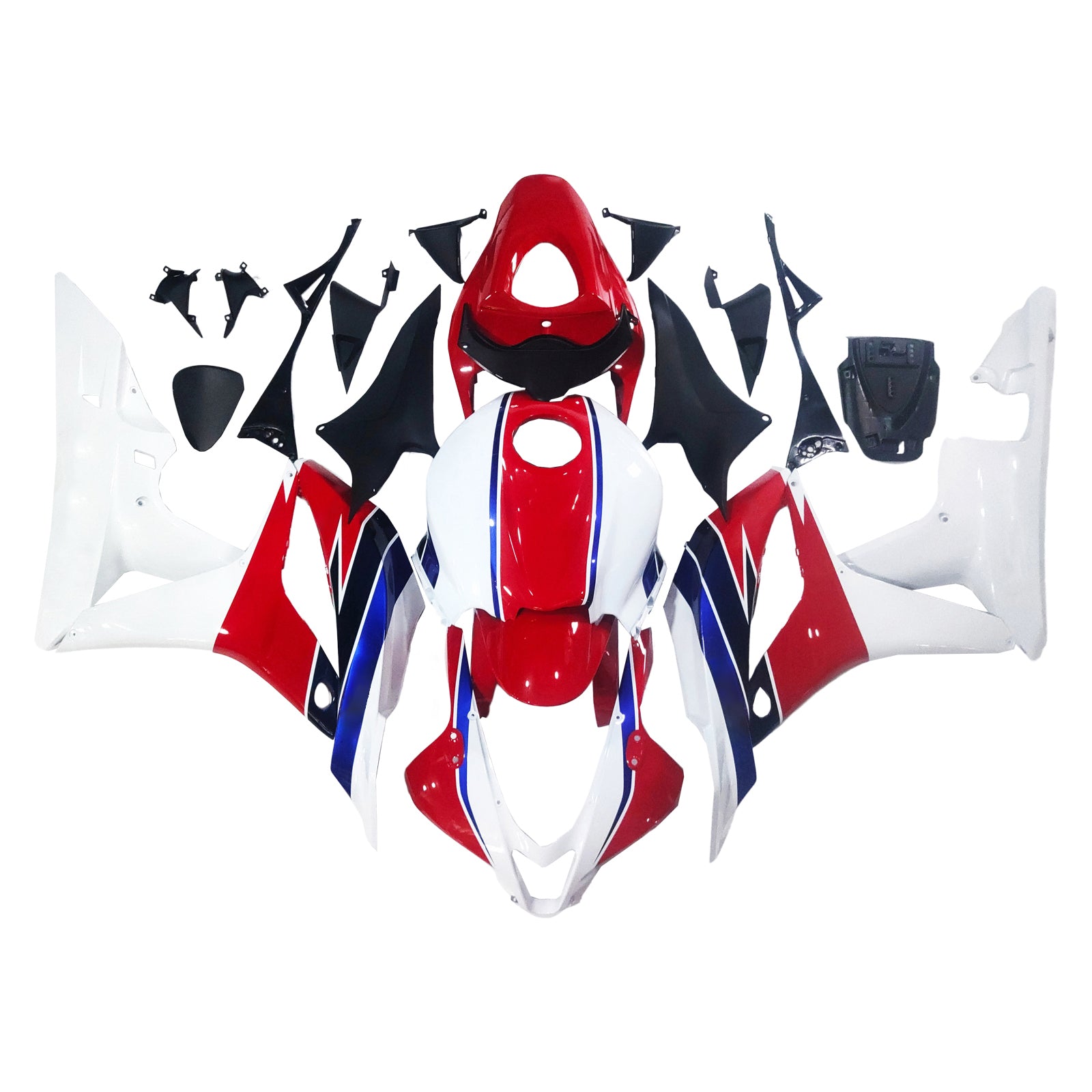 2007-2008 Honda CBR600RR F5 Kit de carenado Carrocería Plástico ABS