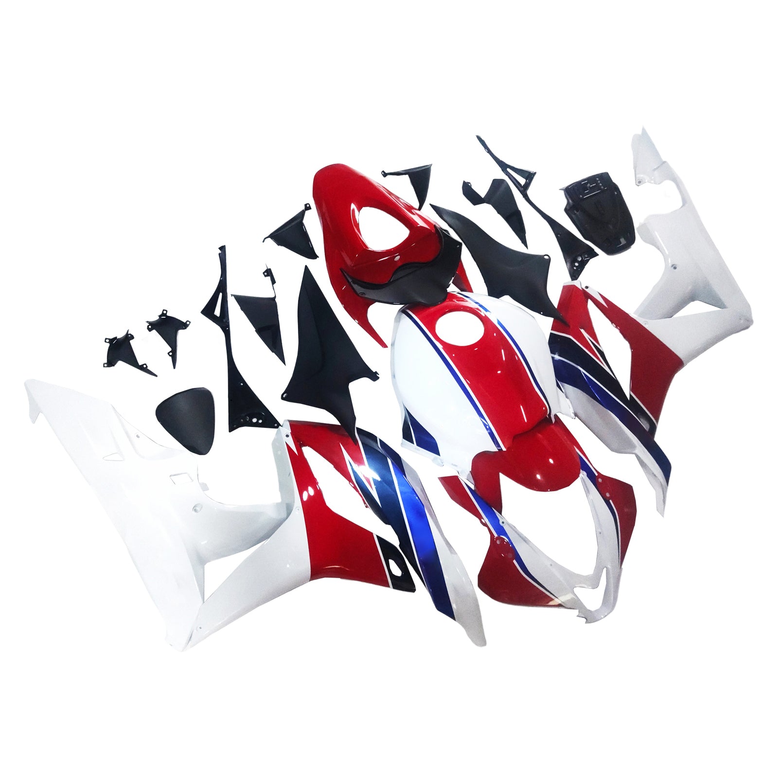 2007-2008 Honda CBR600RR F5 Kit de carenado Carrocería Plástico ABS