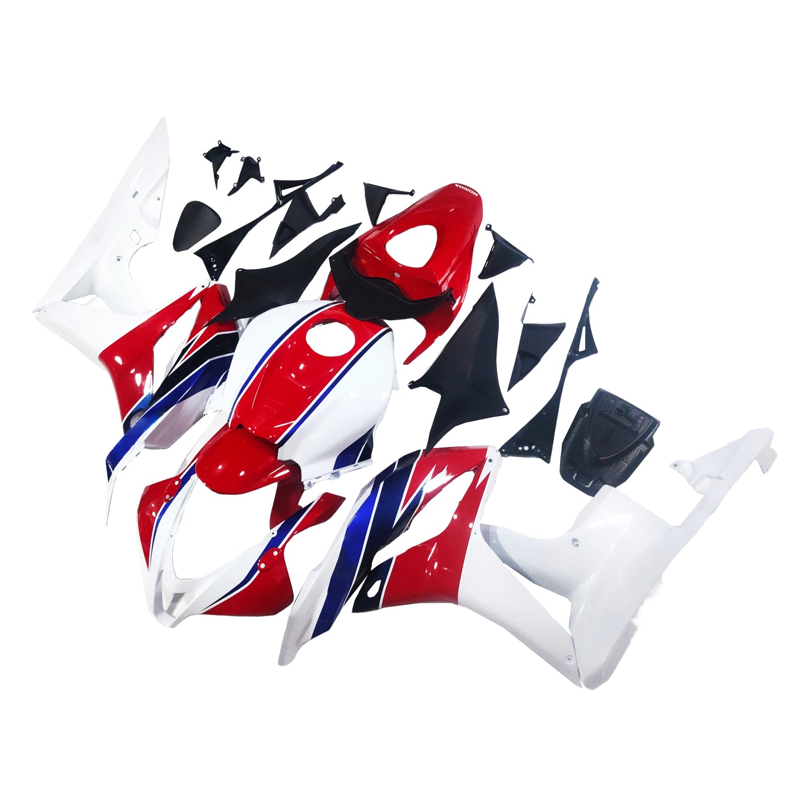 2007-2008 Honda CBR600RR F5 Kit de carenado Carrocería Plástico ABS