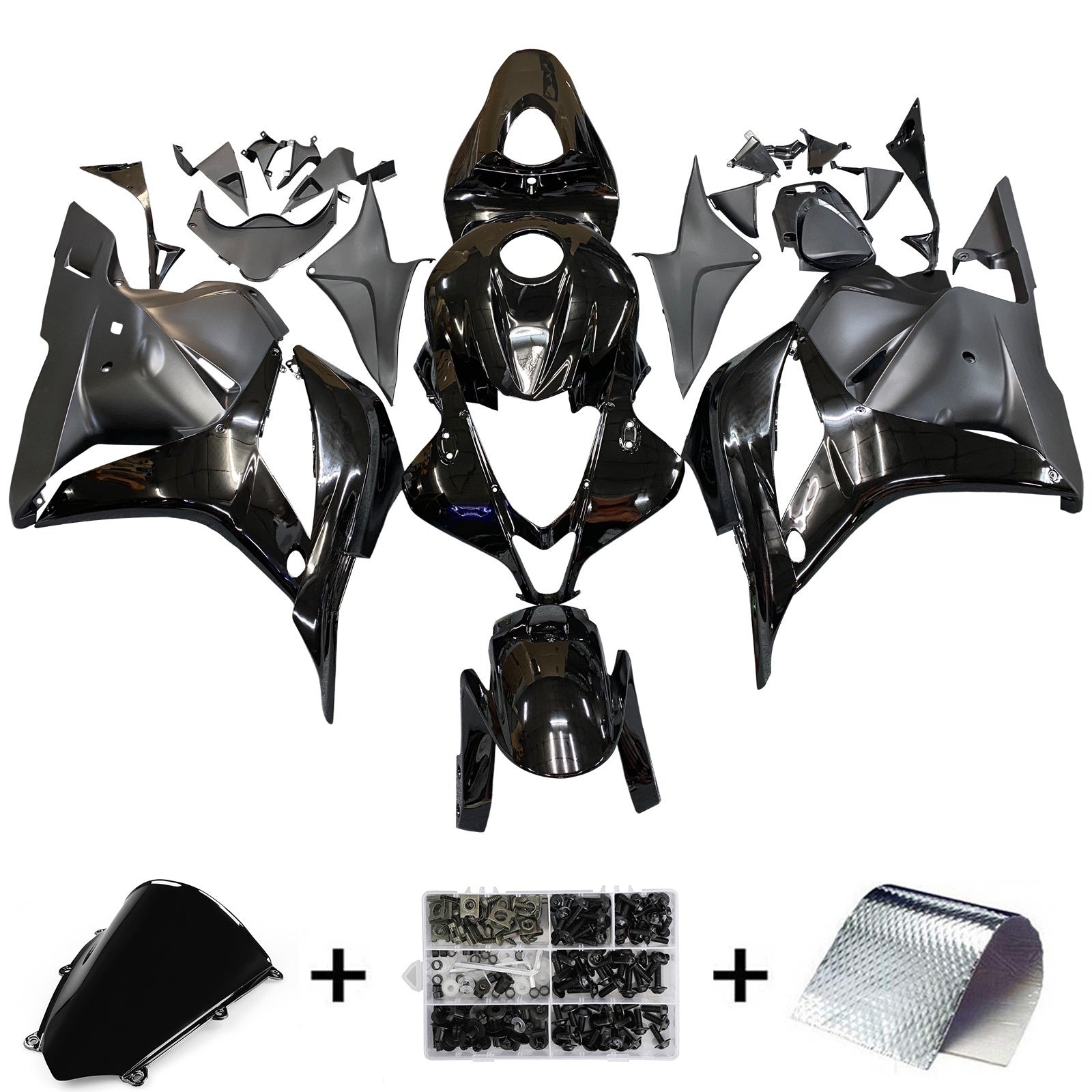 2009-2012 CBR600RR Bodywork Fairing ABS Injection Molded Plastics Set Hot Sell Color Generic