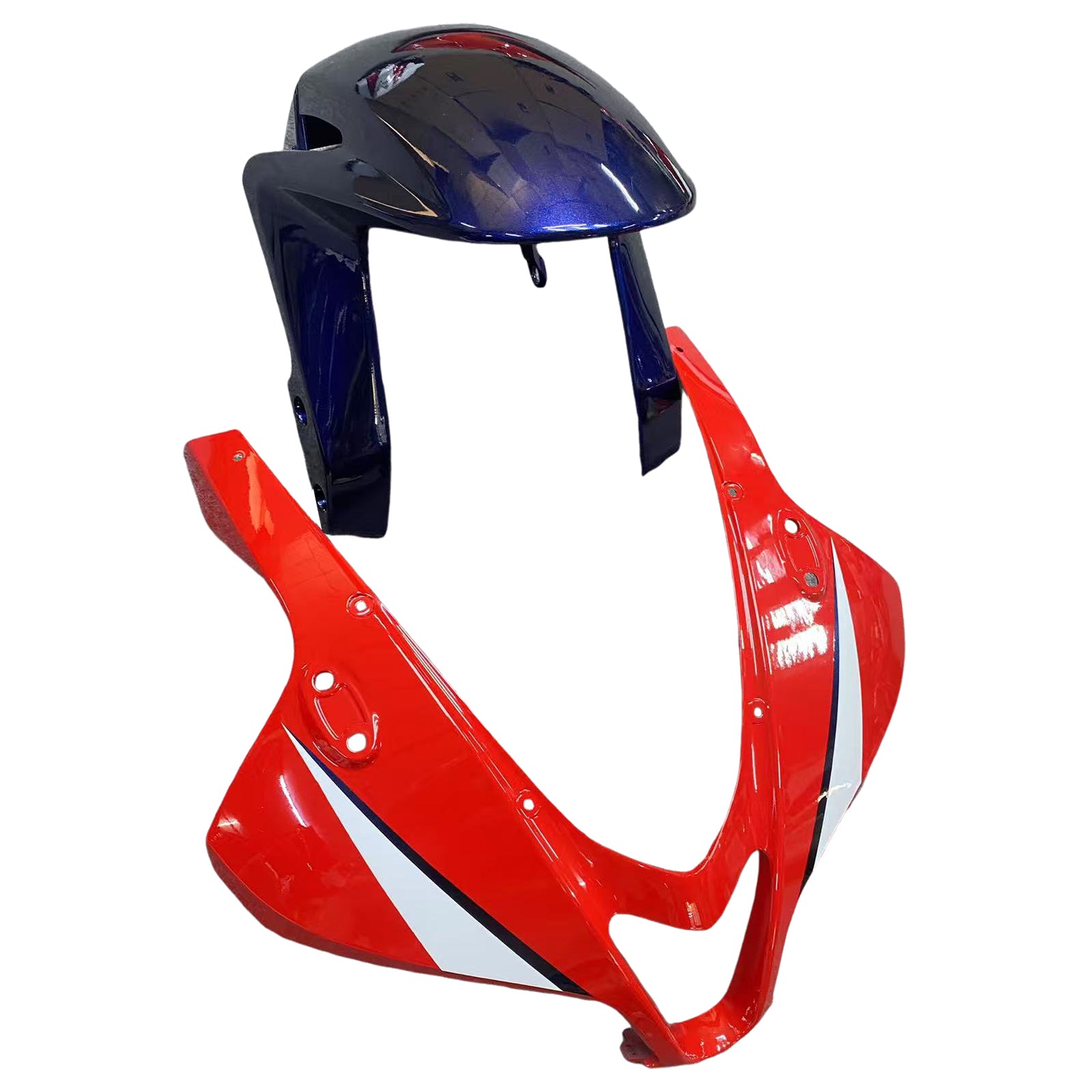 2009-2012 Honda CBR 600 RR Rojo Blanco Azul CBR Racing Carenados Genérico