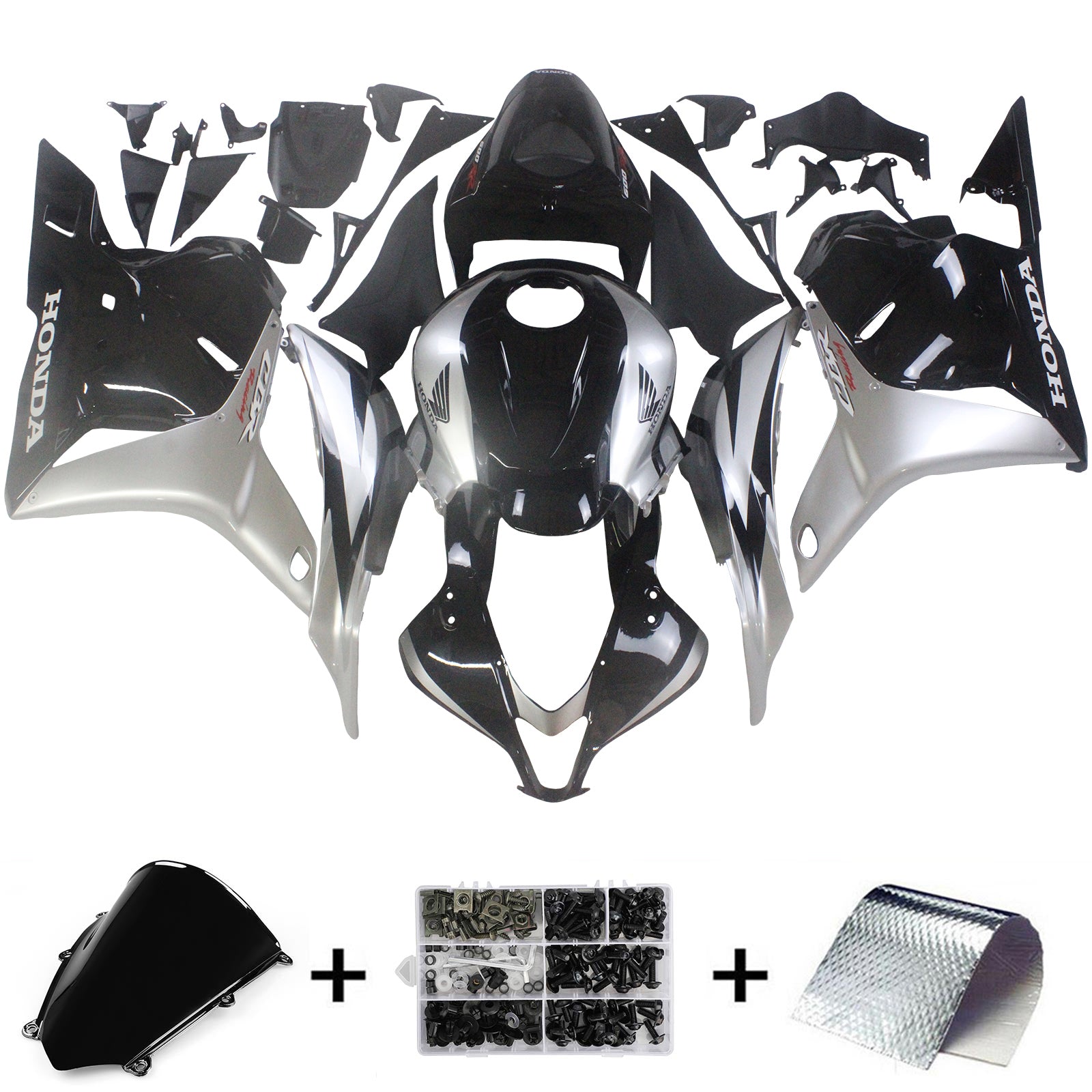 2009-2012 Honda CBR600RR F5 FAIRING KIT BODEWORD PLASTA ABS