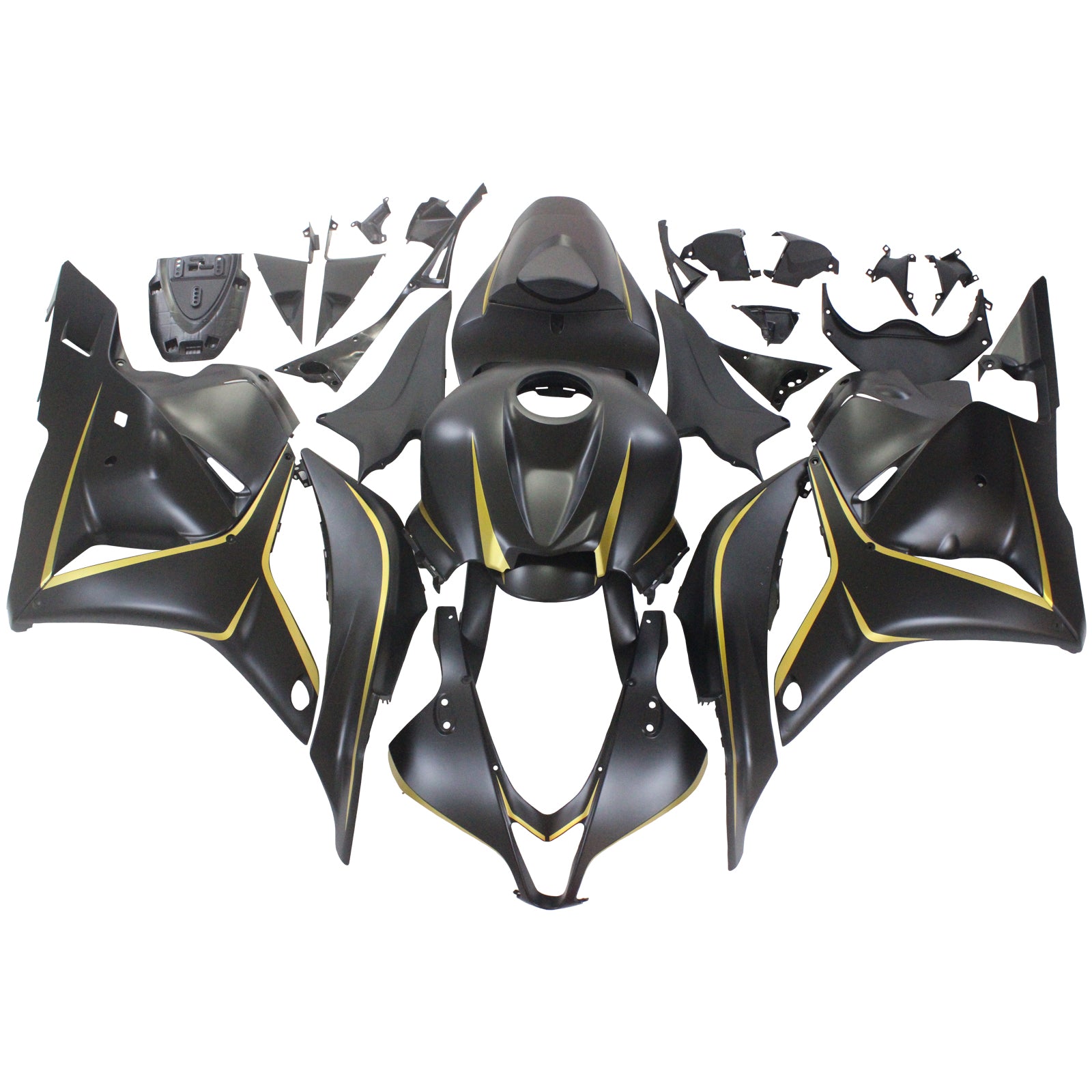 2009-2012 Honda CBR600RR F5 Kit de carénage carrosserie plastique ABS
