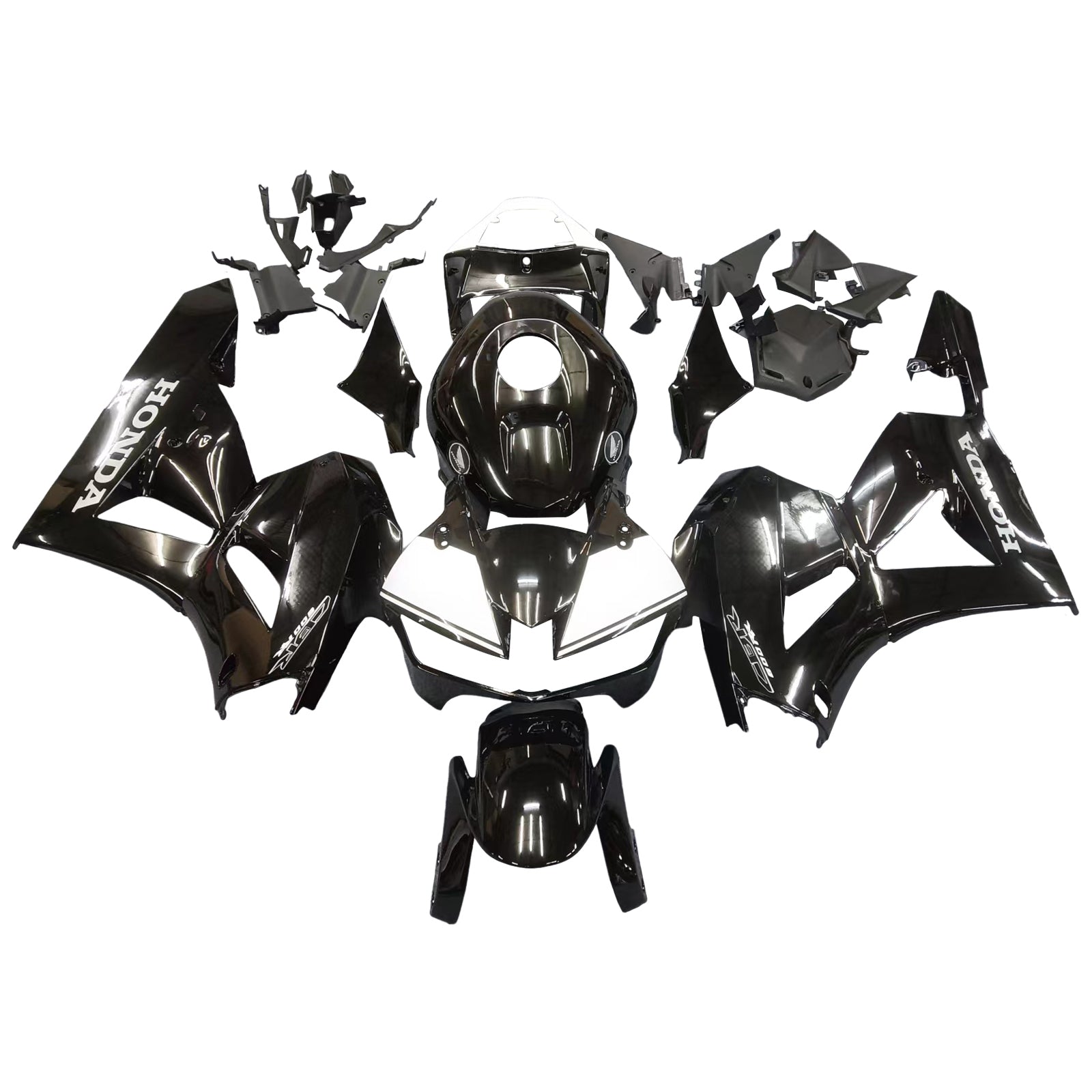 Kit de carenado Honda CBR600 G-Negro 2013-2023