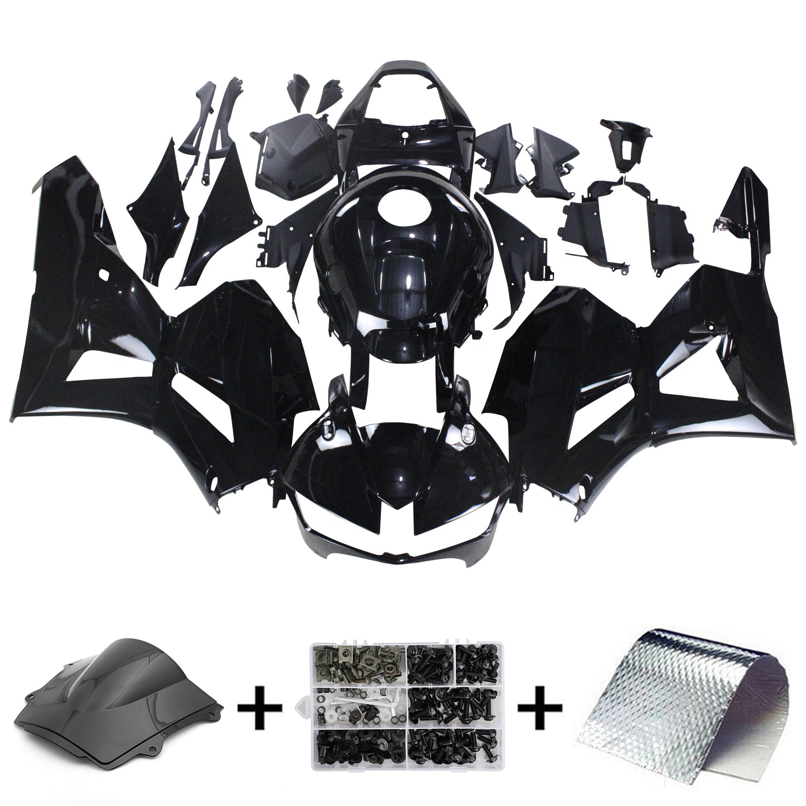 2013-2023 Honda CBR600RR F5 vstrekovanie Kit karoséria Plast ABS #101