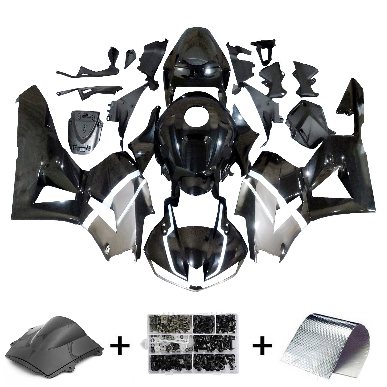 2013-2020 Honda CBR600RR F5 Injectiekuipset Carrosserie Kunststof ABS #155