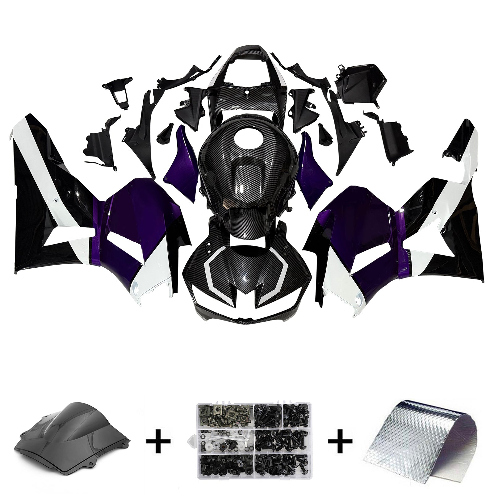 Injection Fairing Kit Bodywork Plastic ABS For Honda CBR600RR 2013-2023 F5