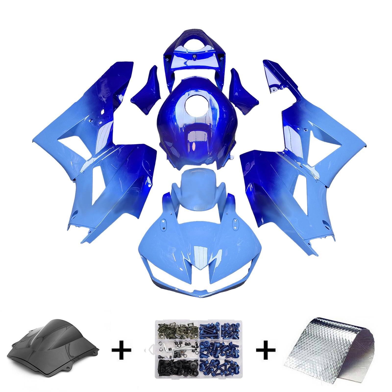 Injection Fairing Kit Bodywork Plastic ABS For Honda CBR600RR 2013-2023 F5