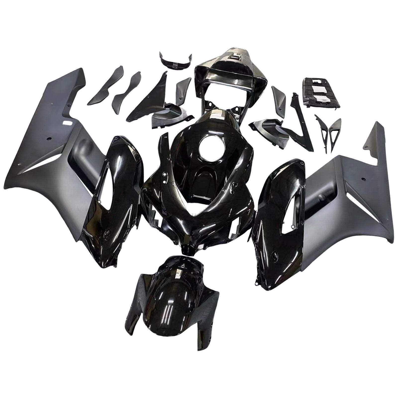 2004-2005 Honda CBR 1000 RR All Black RR Honda Racing Amotopart kåpor