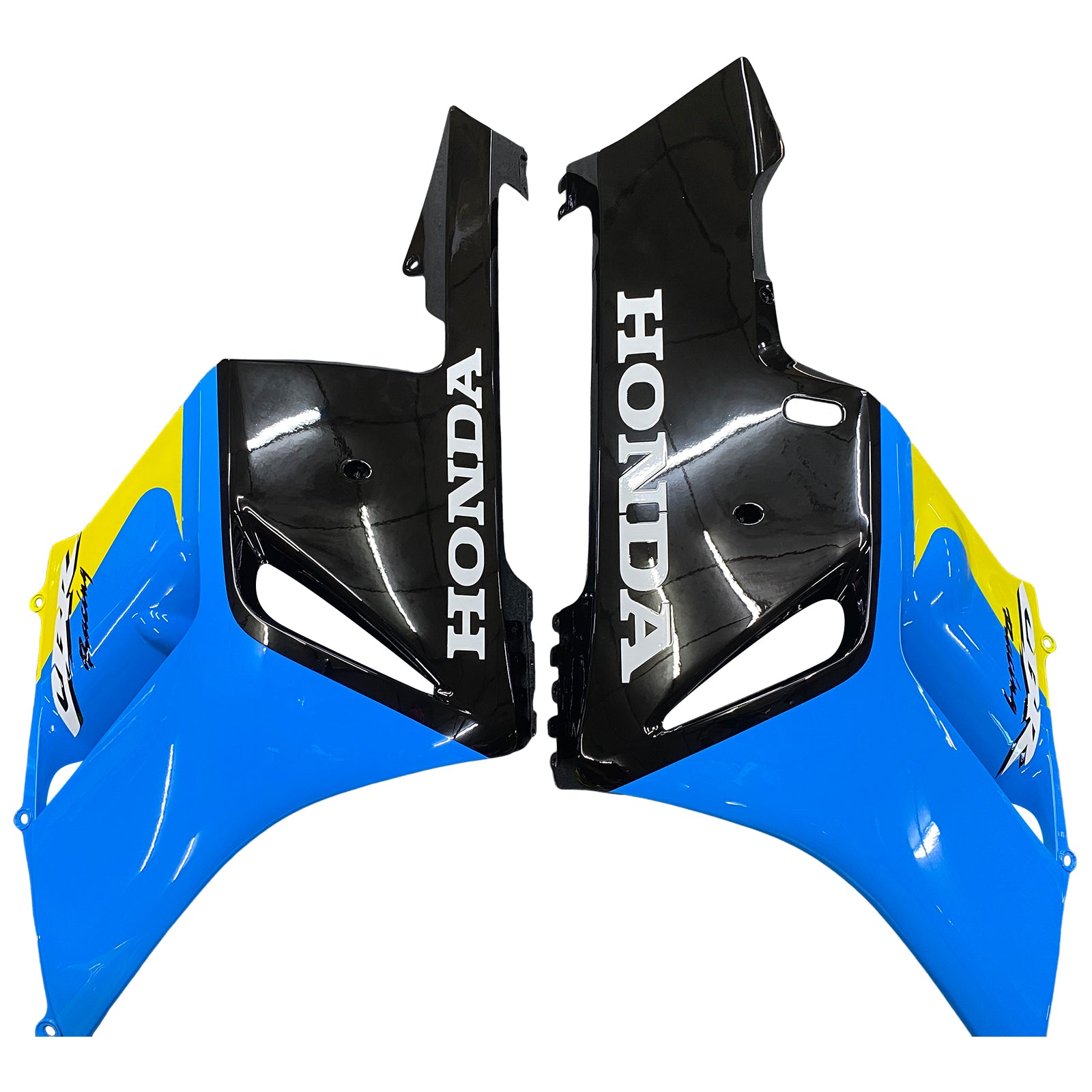 2004-2005 Honda CBR 1000 RR Amotopart Fairings Blue Yellow CBR Racing Customs Cairring