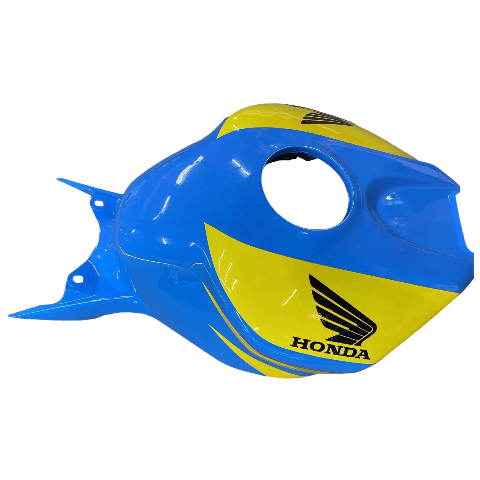 2004-2005 Honda CBR 1000 RR Amotopart Fairings Blue Yellow CBR Racing Customs Cairring