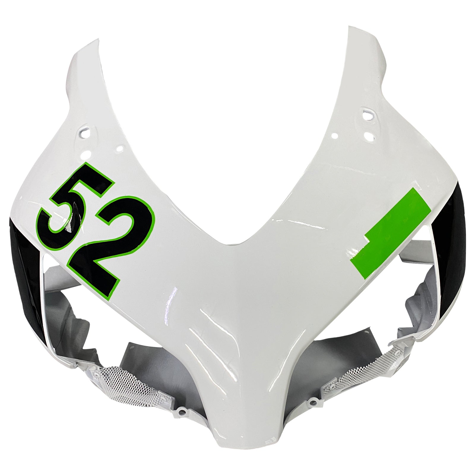 2004-2005 Honda CBR 1000 RR Amotopart Carenados Blanco No.52 Hannspree Racing Carenado personalizado