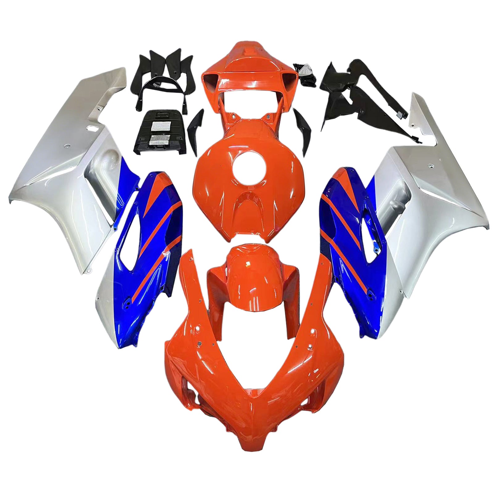2004-2005 Honda CBR1000RR Fairing Kit Karosseri Plast ABS