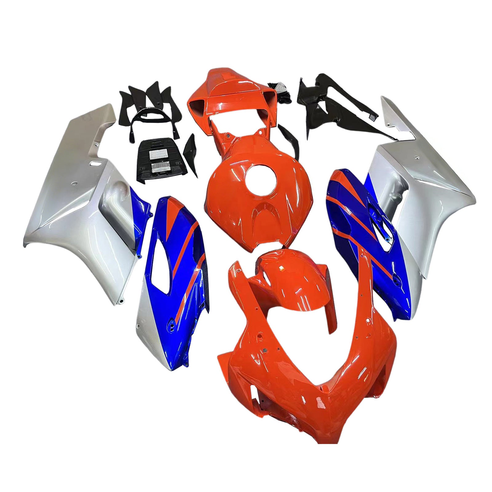 2004-2005 Honda CBR1000RR Fairing Kit Karosseri Plast ABS