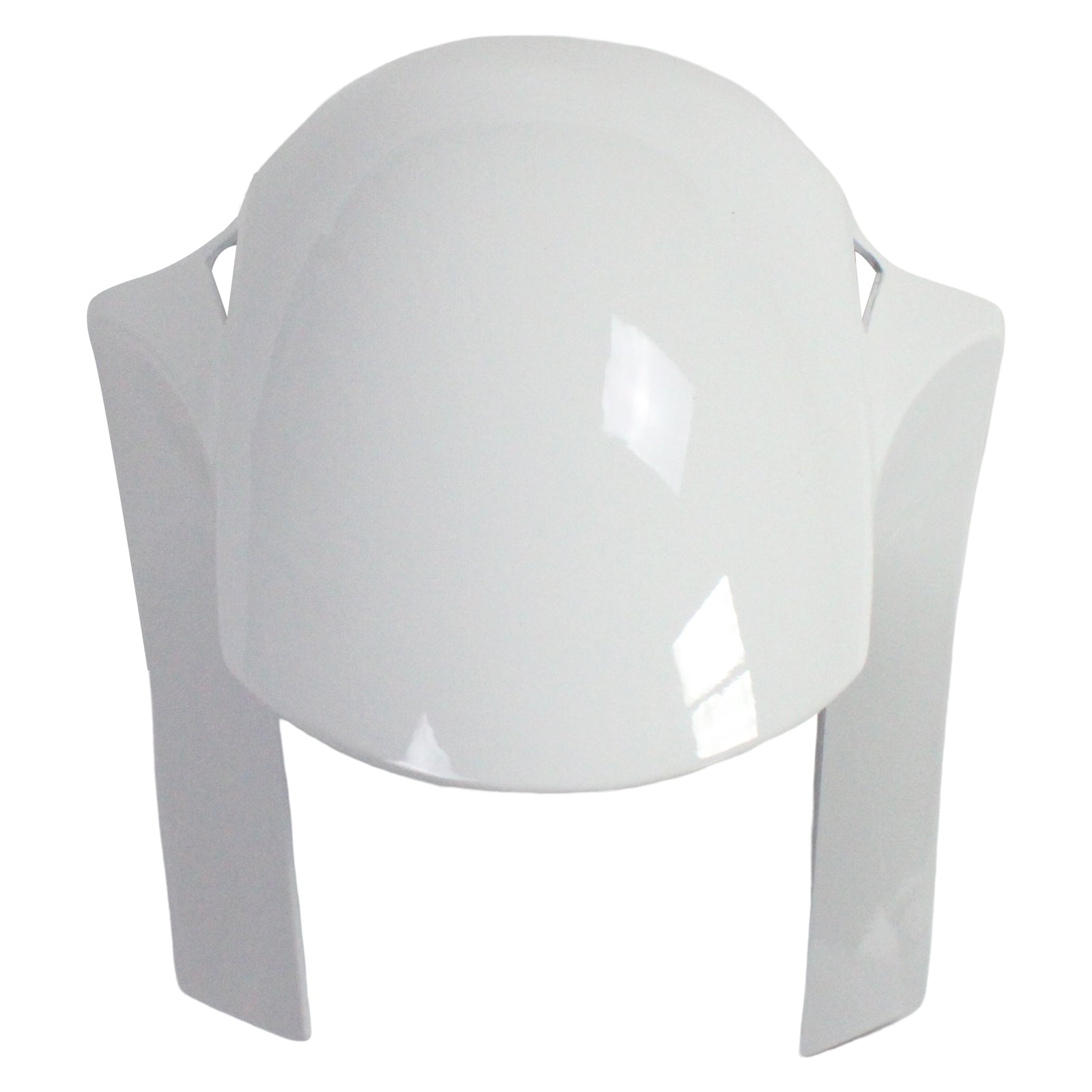 Honda CBR 1000 RR Blanche 2006-2007 & Carénages CBR Racing argentés génériques