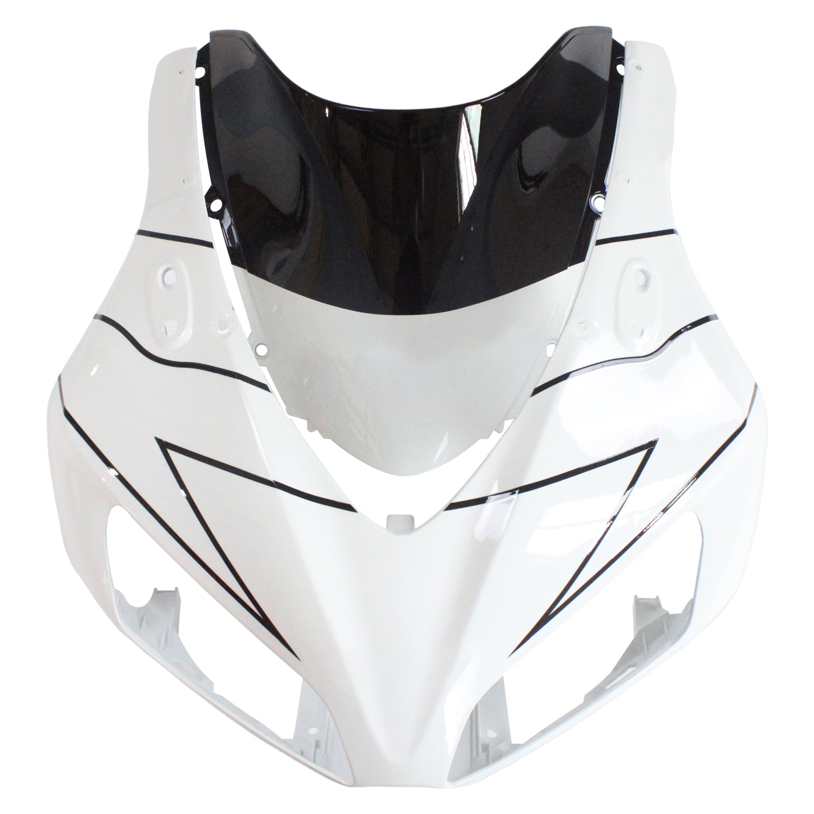 2006-2007 Honda CBR 1000 RR Hvit & Sølvfargede Repsol Racing-kåper generiske
