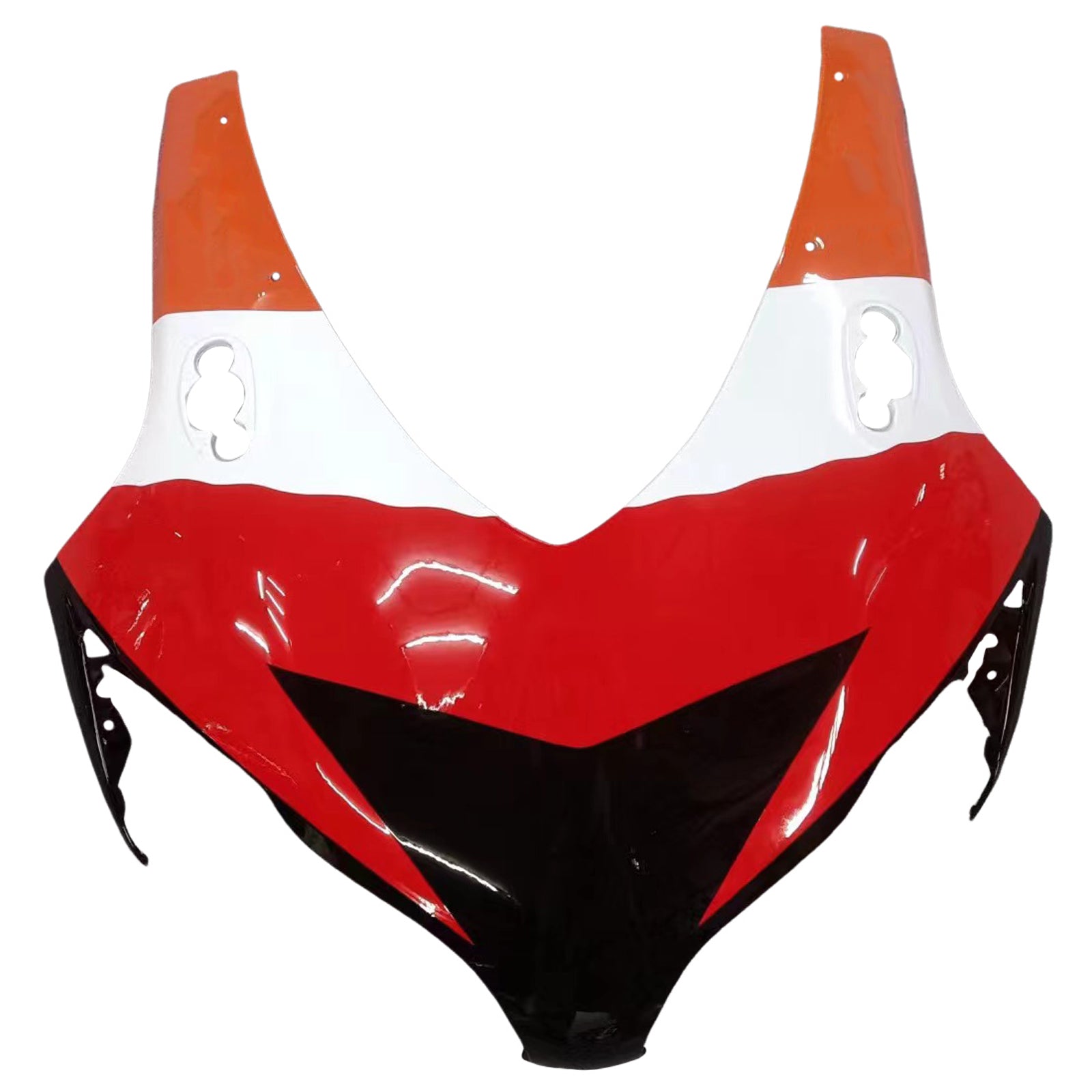 2008-2011 Honda CBR 1000 RR Amotopart stroomlijnkappen zwart oranje Repsol Racing Customs kuip