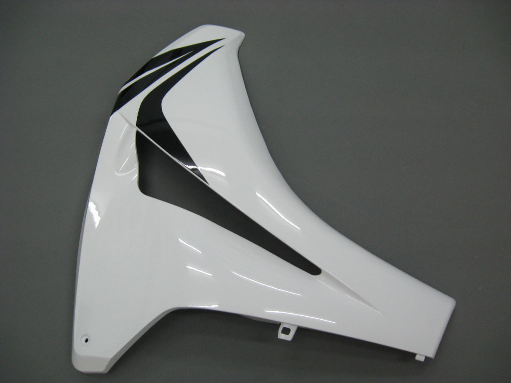 Honda CBR1000 RR Blanca 2008-2011 & Carenados CBR Racing negros genéricos