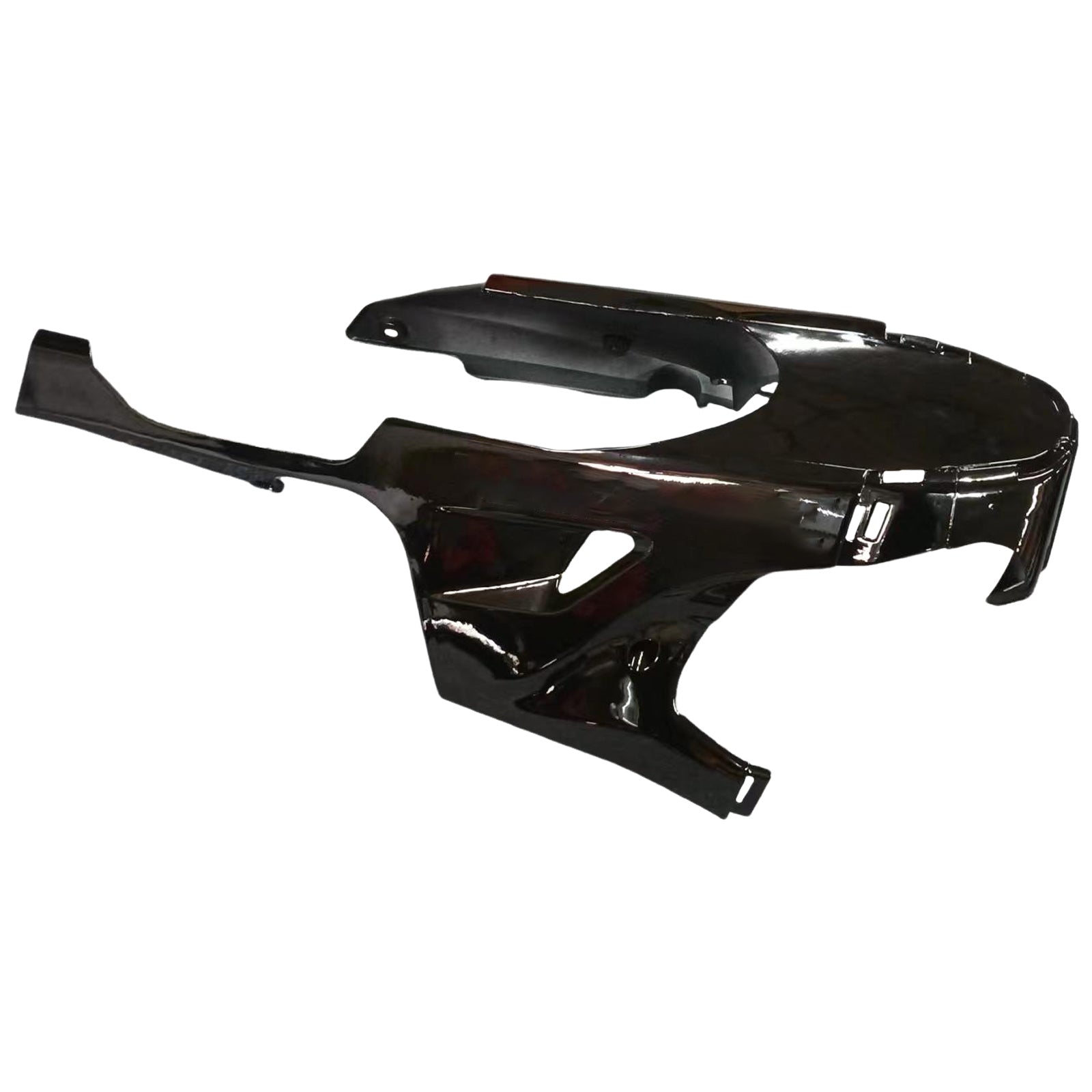 2008-2011 Honda CBR1000RR All Black Fairing Kit genérico