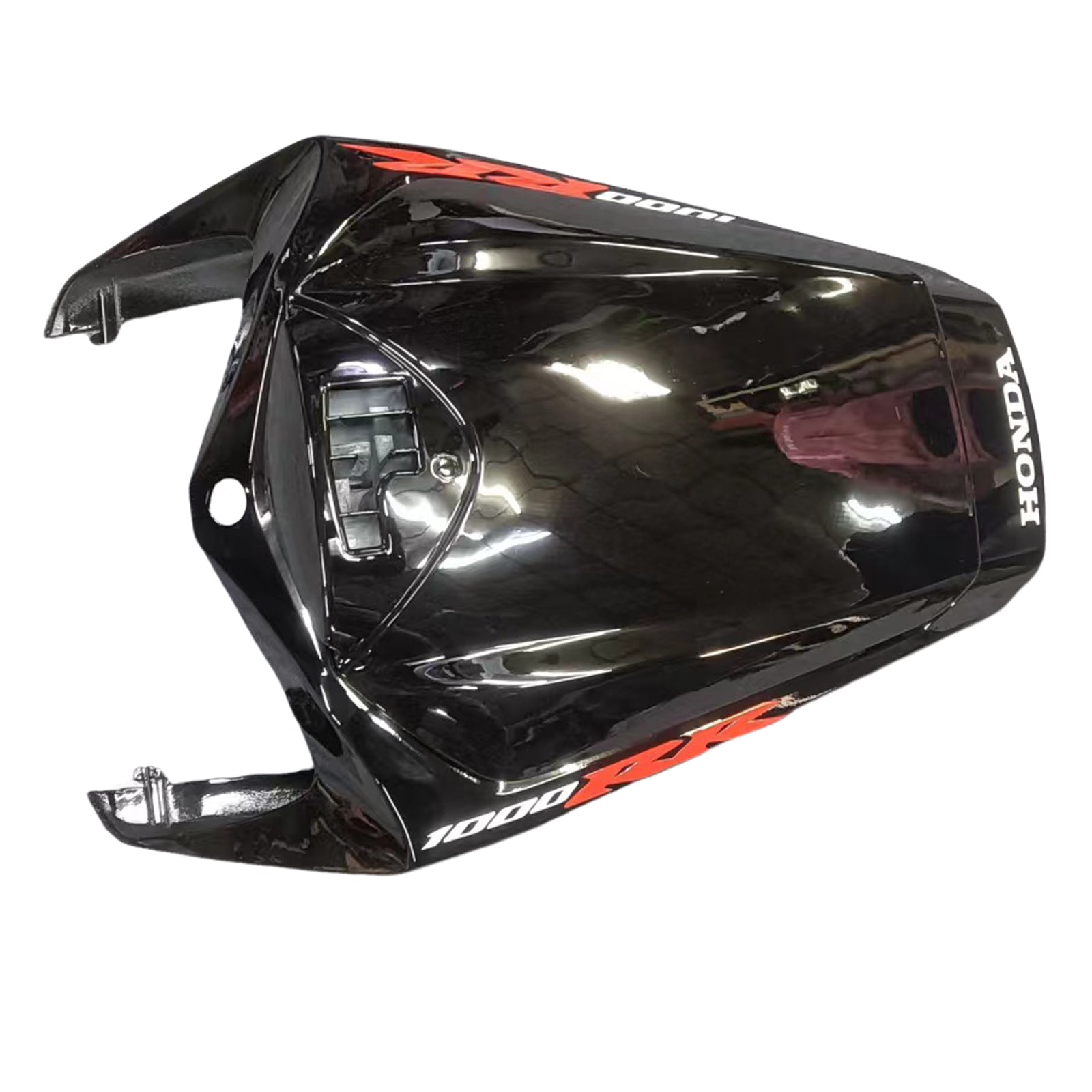 Honda CBR 1000 RR 2008-2011 Noir & Carénages de course Cherry Red Flame génériques