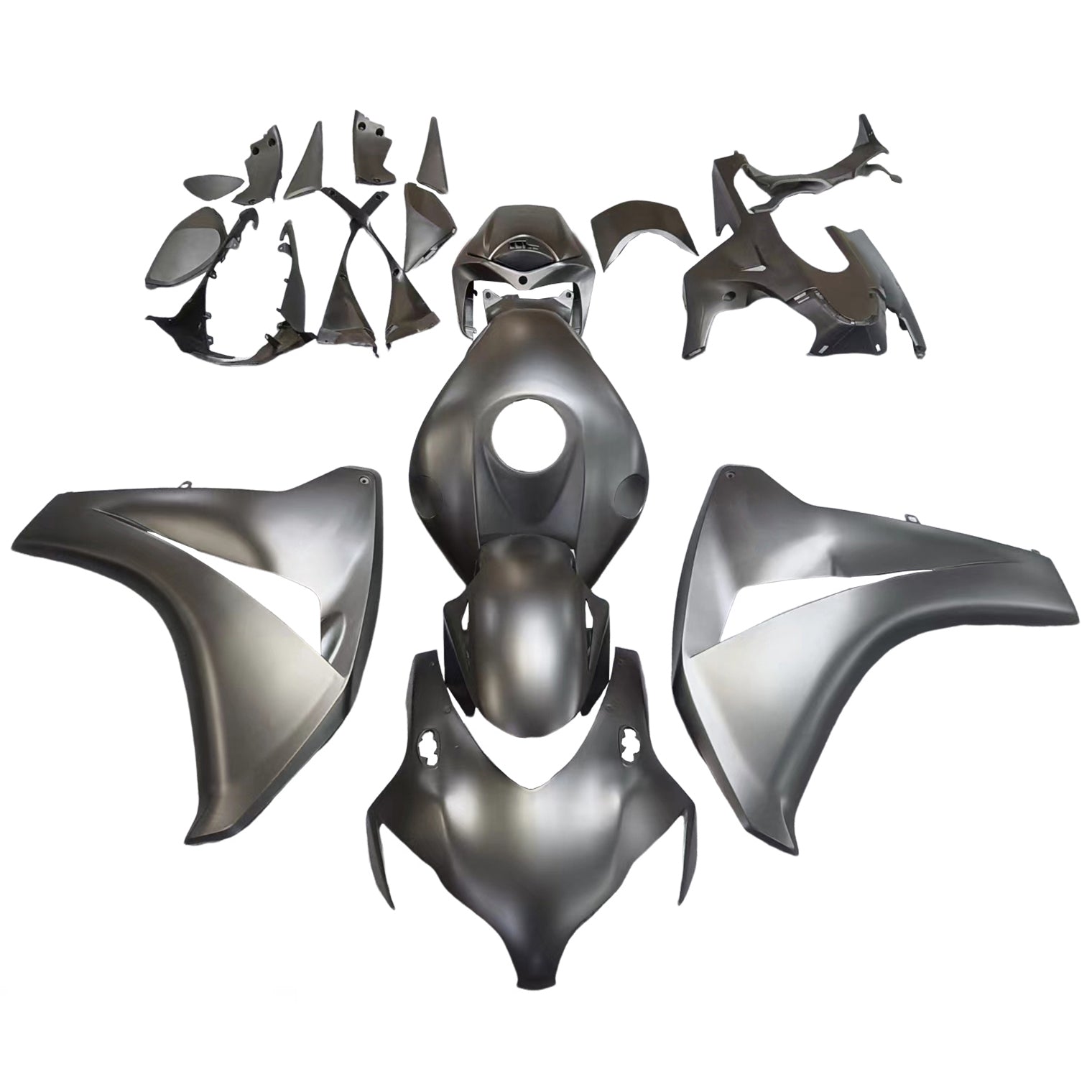 2008-2011 Honda CBR1000 M-Black Fairing Kit