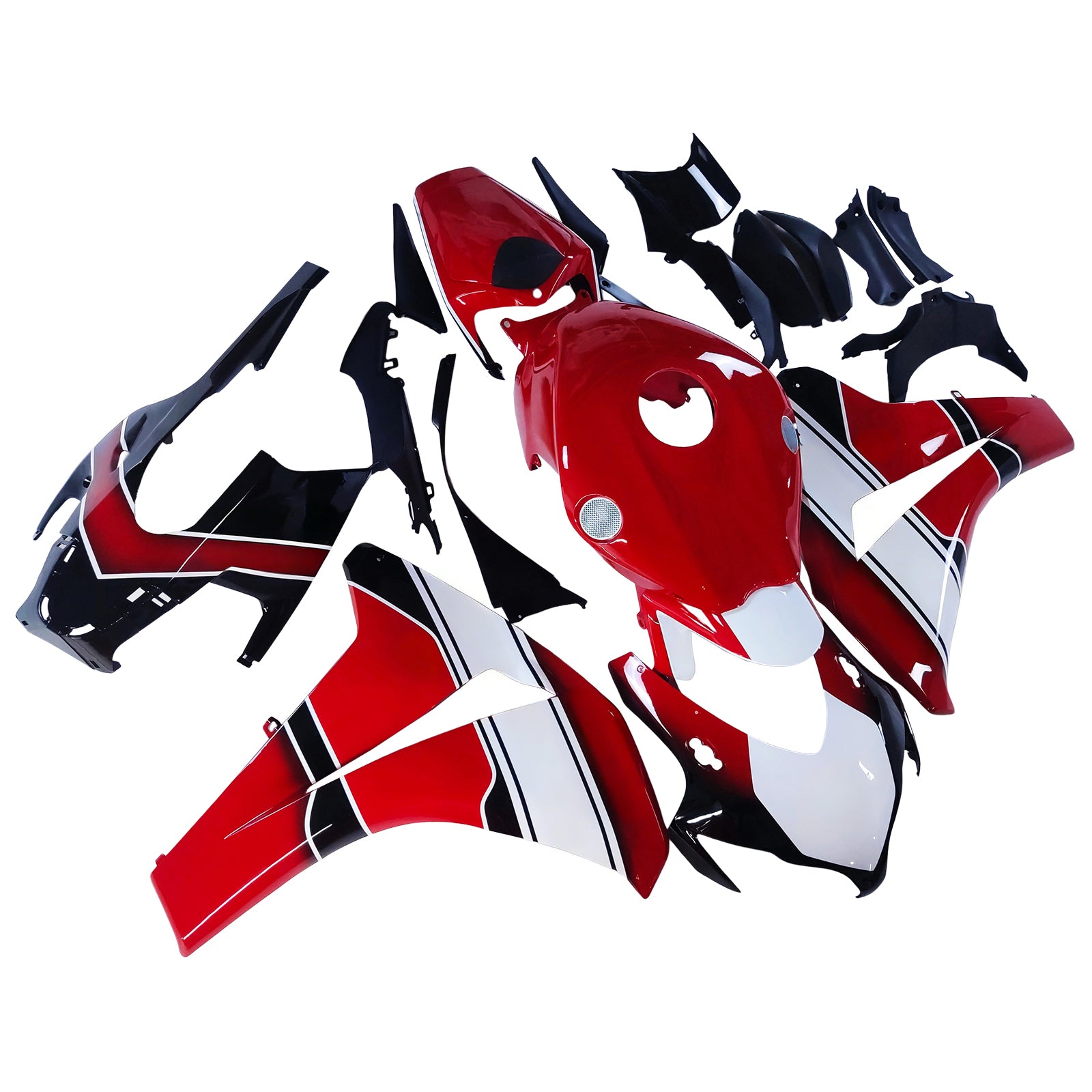 Kit de carénage d'injection Honda CBR1000RR 2008-2011, carrosserie en plastique ABS #176