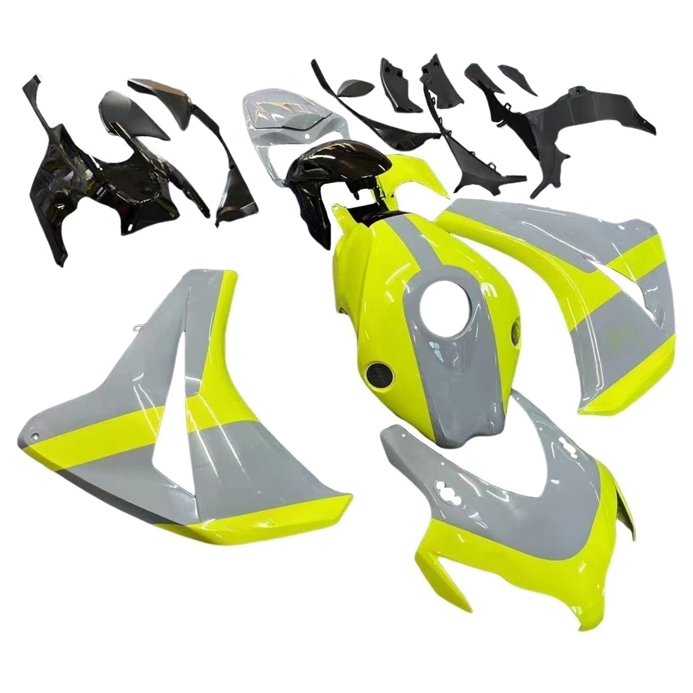 2008-2011 Honda CBR1000RR Injektionsmässa Kit Bodywork Plastic ABS#197