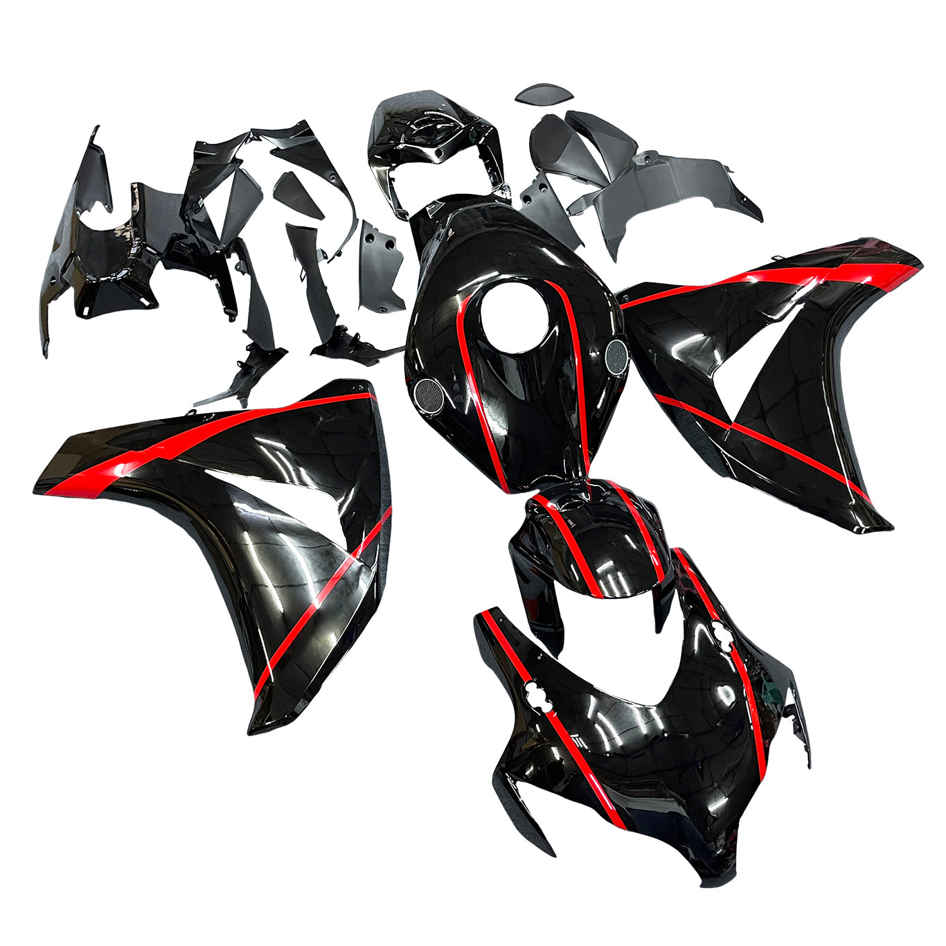 2008-2011 Honda CBR1000RR Injectiekuipset Carrosserie Kunststof ABS #199