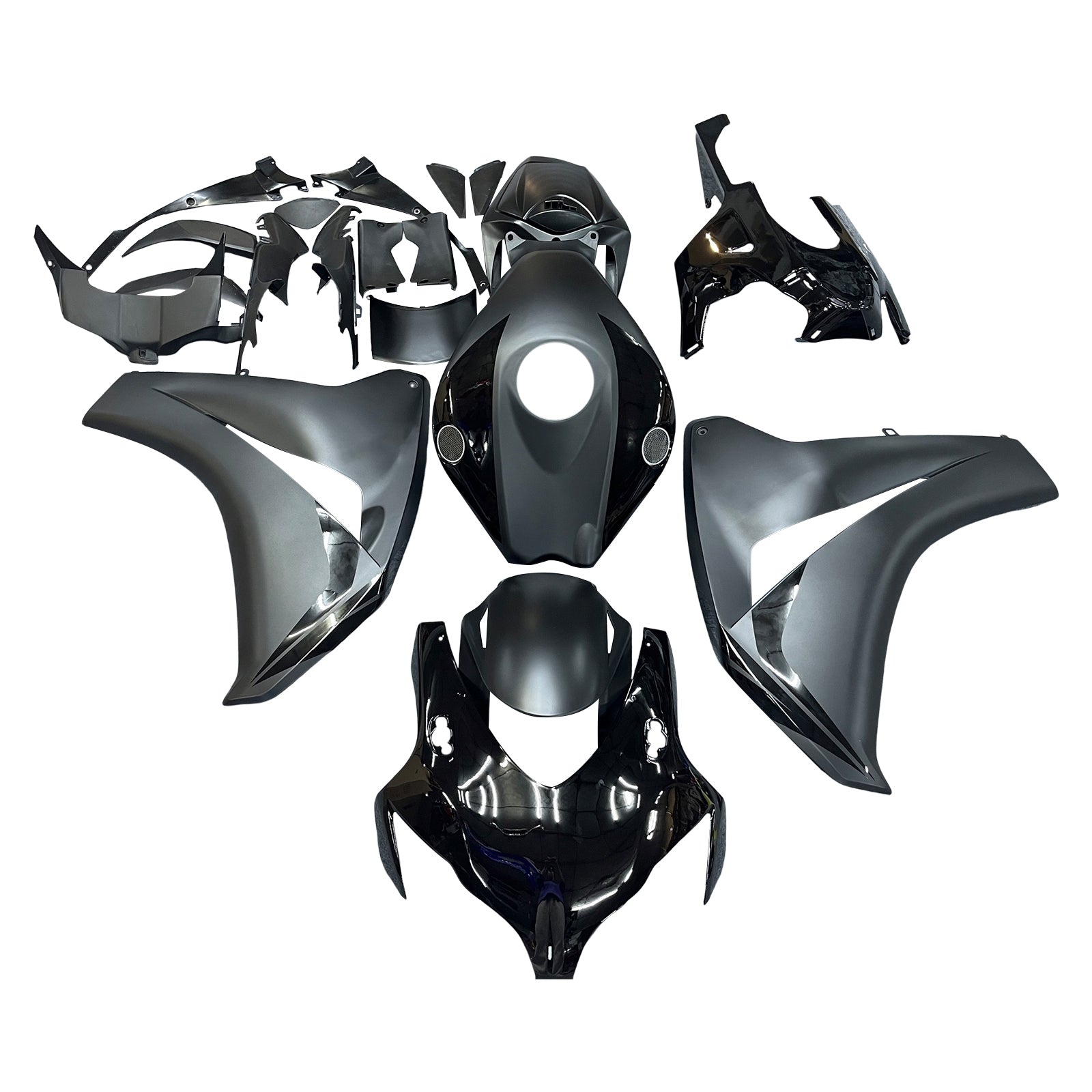 2008-2011 Honda CBR1000RR-injektionsmässa kit Bodywork Plastic ABS#200