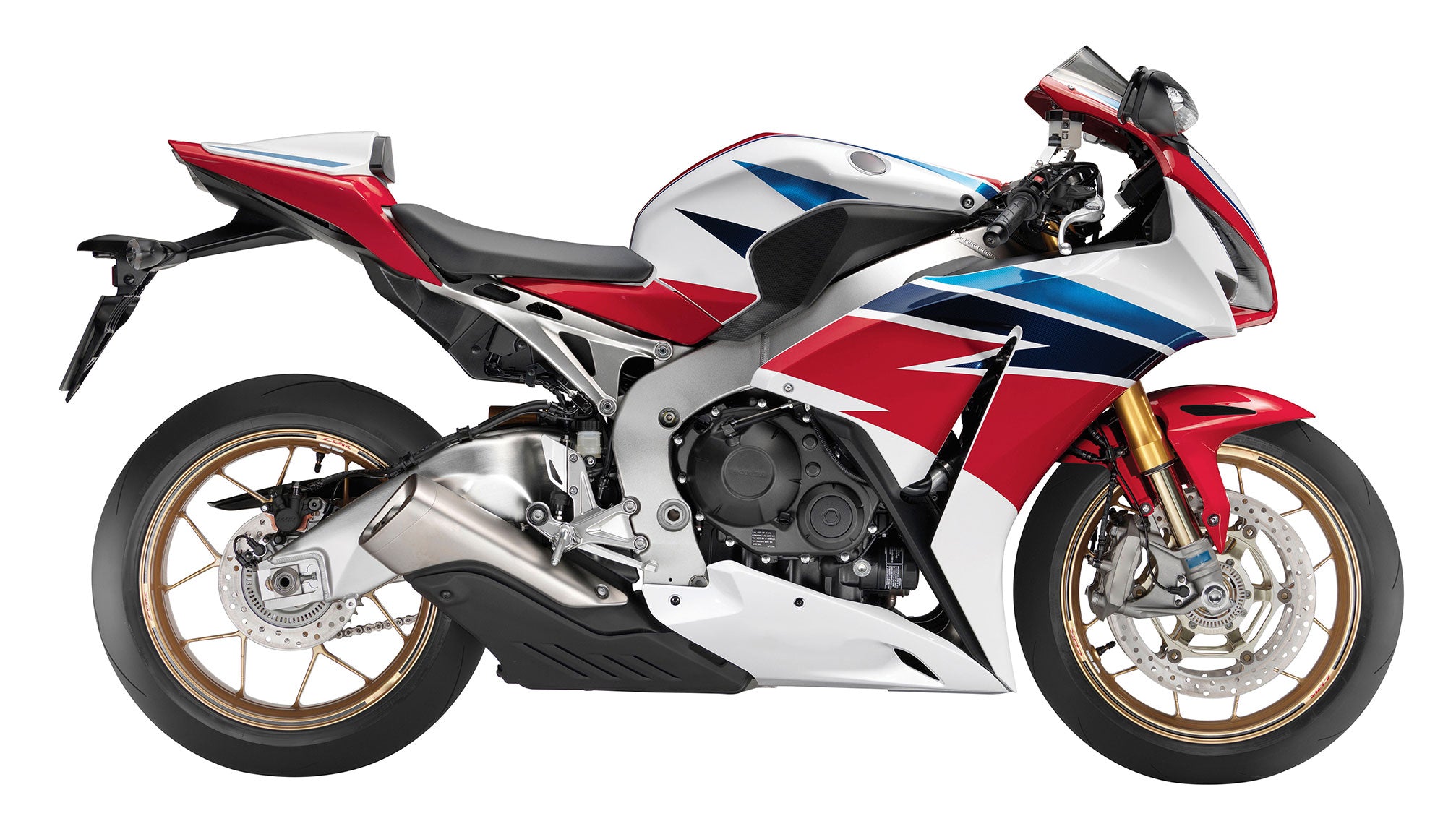 Carenados 2012-2016 Honda CBR1000RR HRC Blanco Rojo Azul Racing Genérico