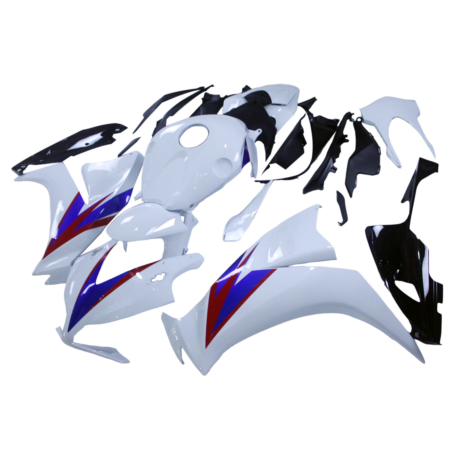 Kit de carénage d'injection Honda CBR1000RR 2012-2016, carrosserie en plastique ABS #163