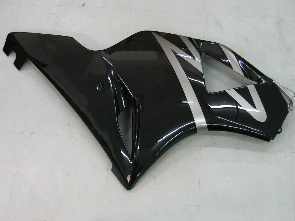 2002-2003 Honda CBR 954 RR Zilver & Zwart RR Racing Stroomlijnkappen Generiek