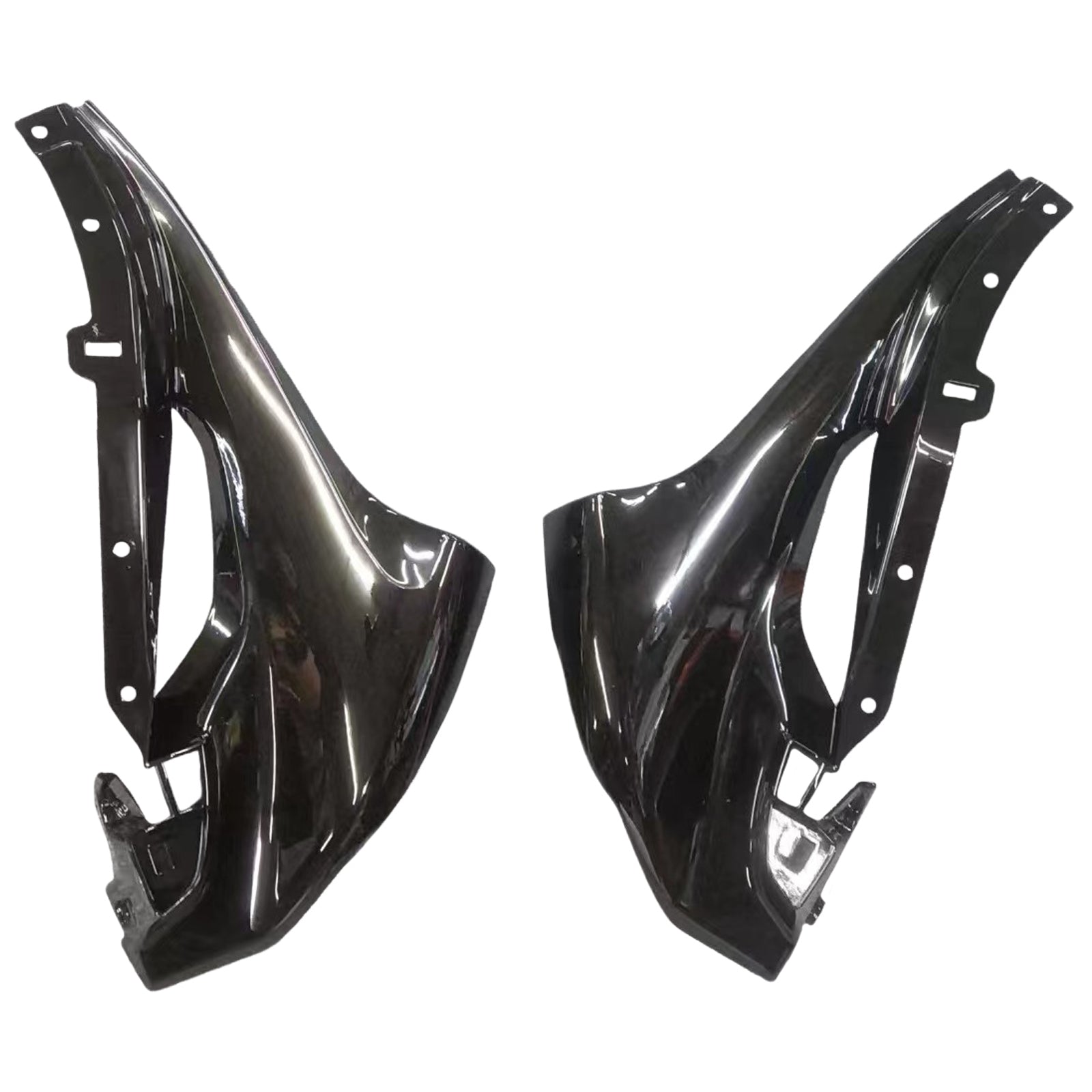 Carenados de carreras Honda CBR250R negros CBR 2011-2015 genéricos