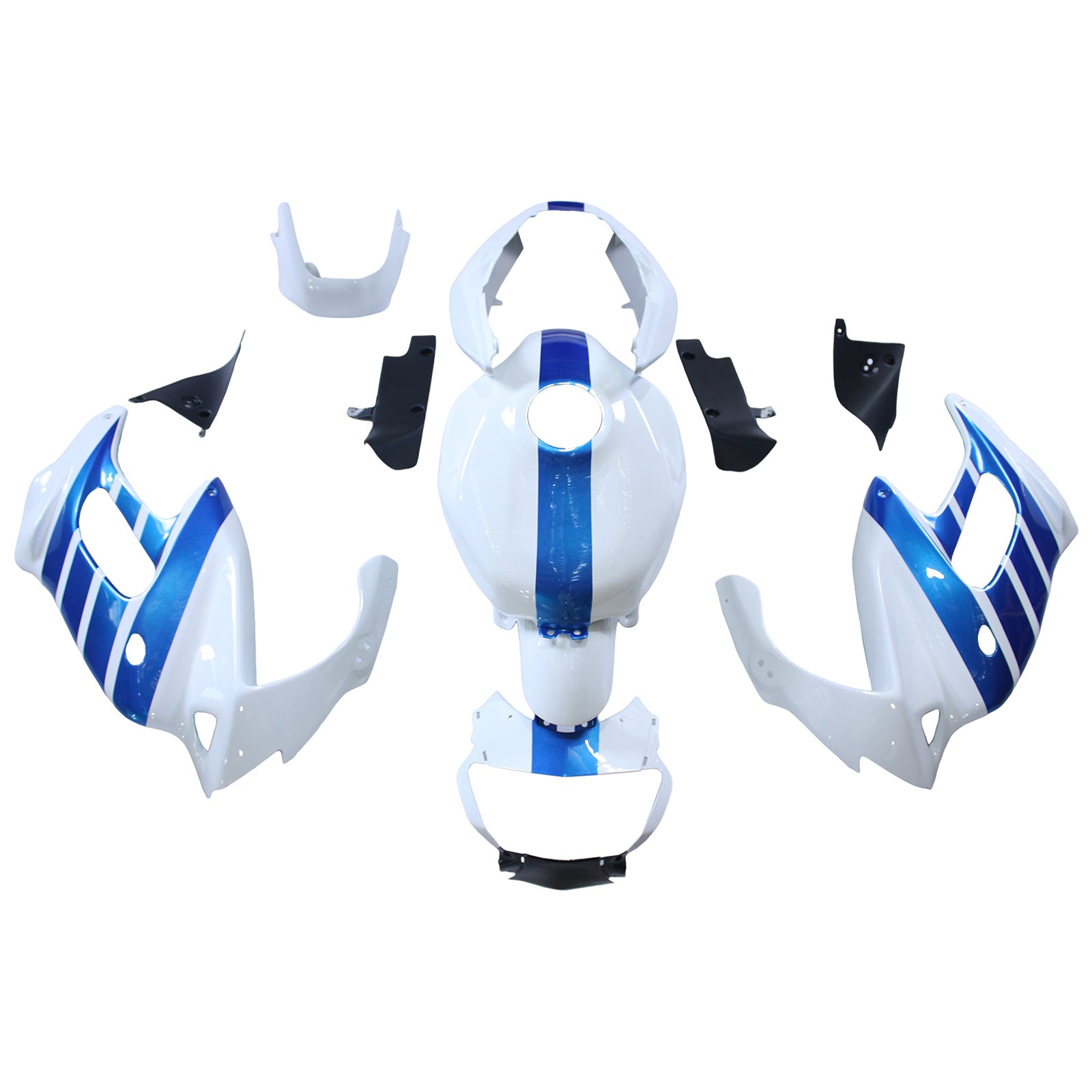 1997-2005 Honda VTR1000F Injektionsmässa Kit Bodywork Plastic ABS