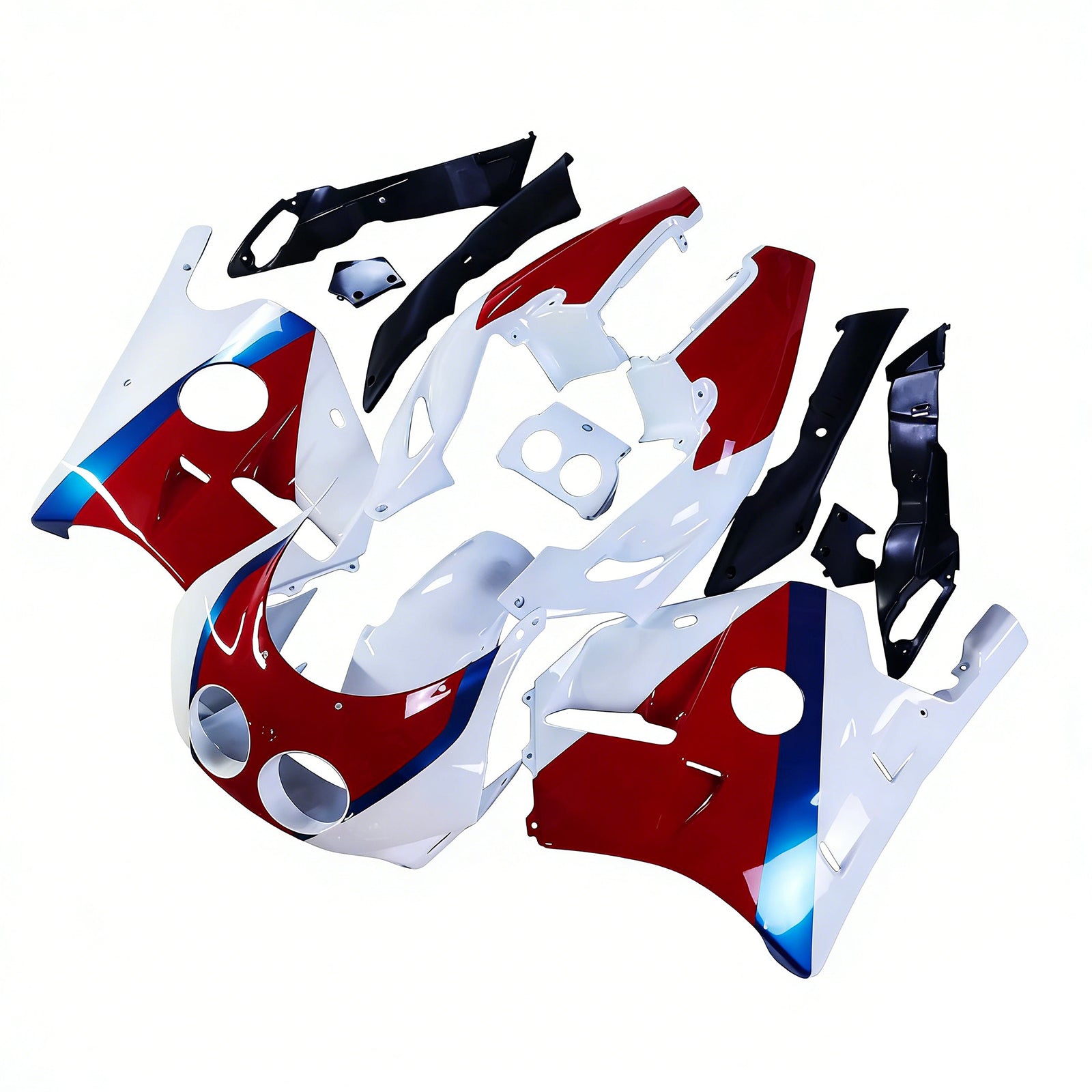 1990-1998 Honda CBR250RR MC22 Injeksjon Fairing Kit Bodywork Plastic ABS