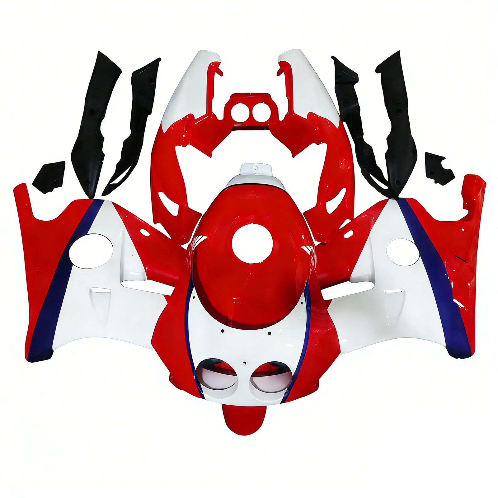 1990-1998 Honda CBR250RR MC22 Kit de carénage d'injection carrosserie plastique ABS